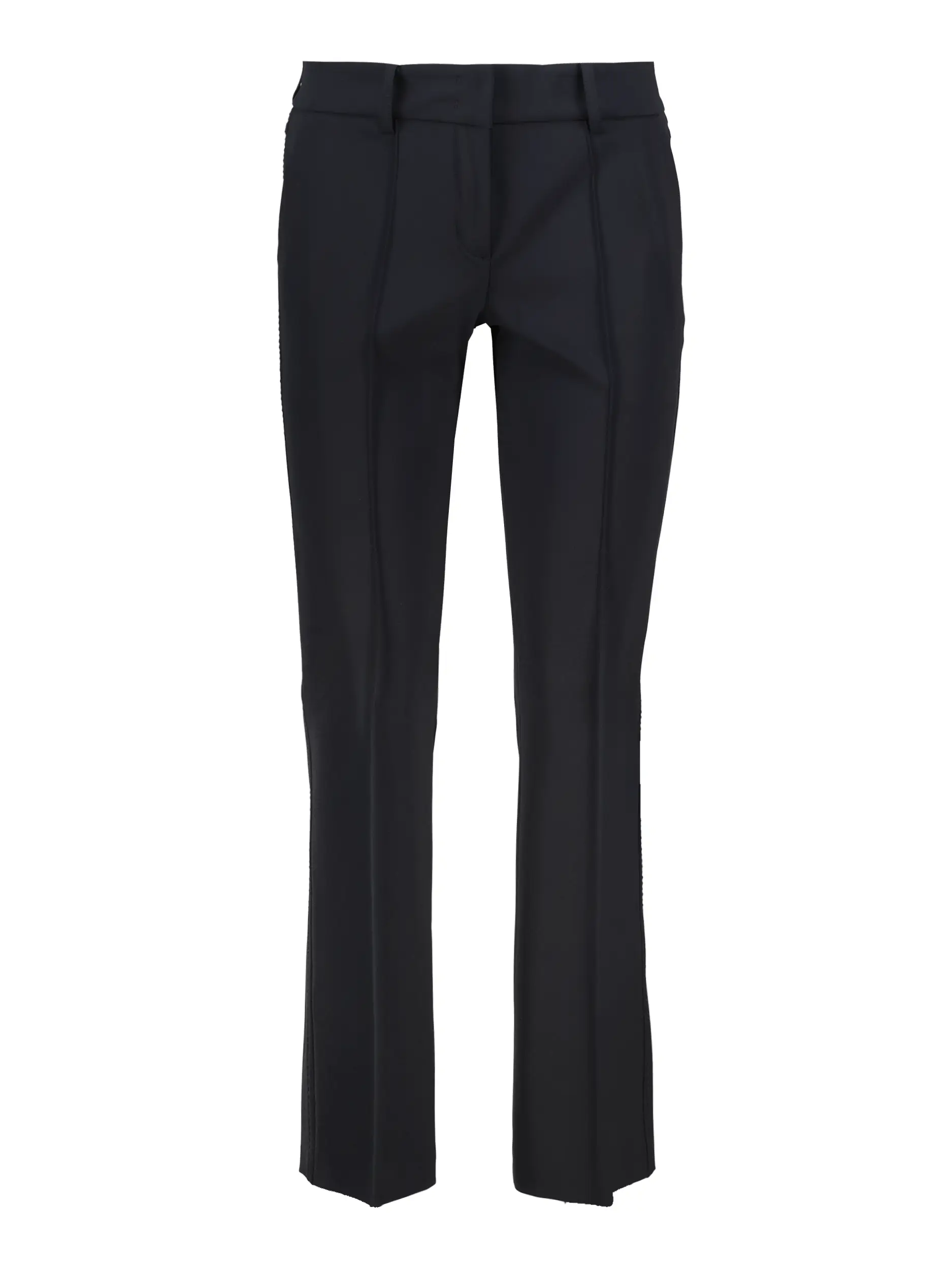Bundfaltenhose 'Farah' - Artikel Vorderseite - Farbe: Schwarz