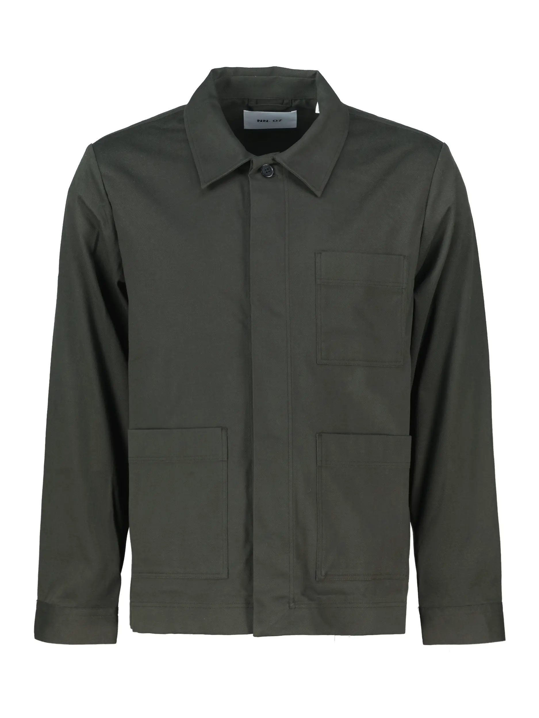 Overshirt 'Olav' - Artikel Vorderseite - Farbe: Grün