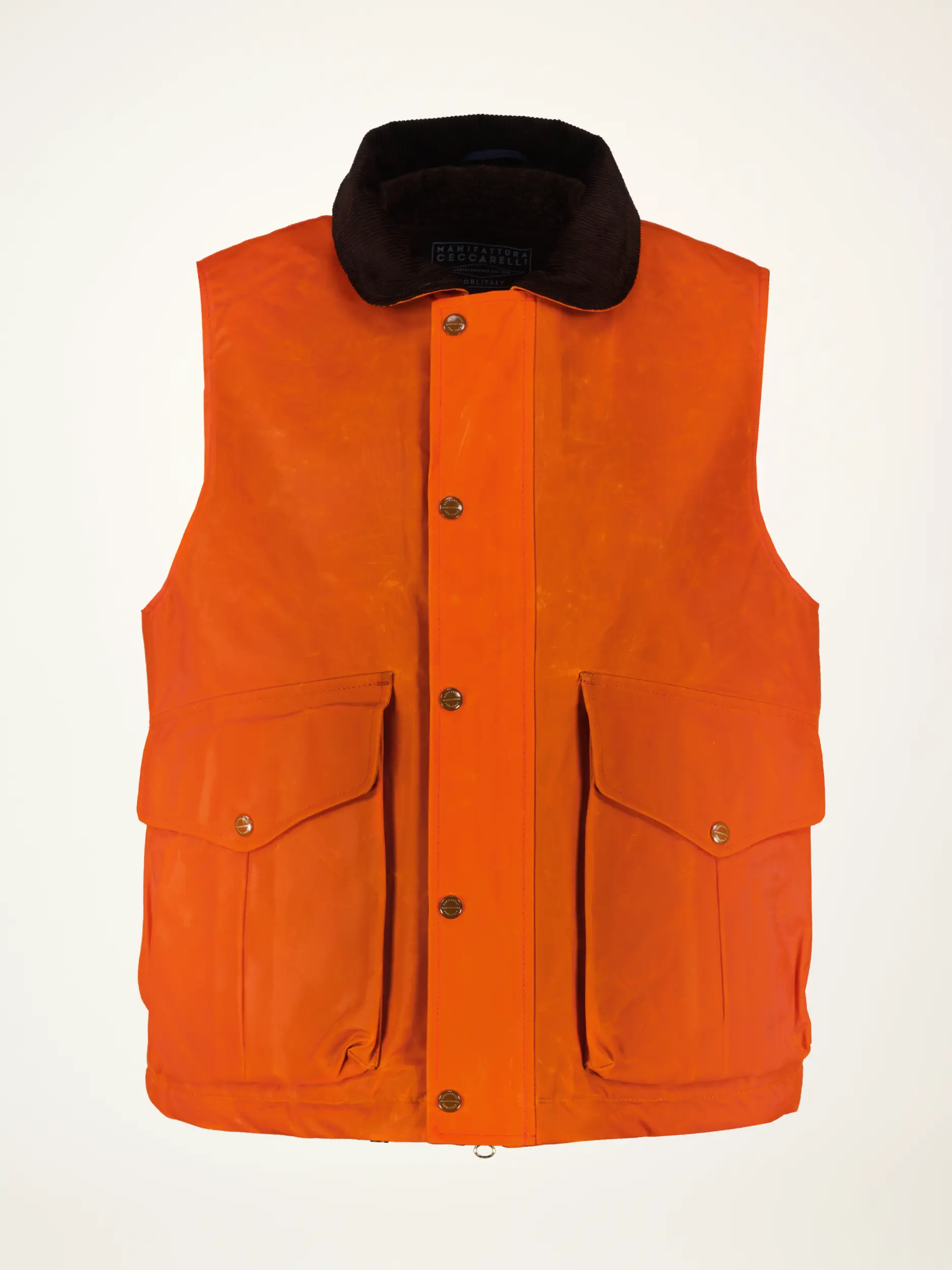 Outdoorweste - Artikelansicht - Farbe: Orange Outdoorweste - Artikelansicht - Farbe: Orange