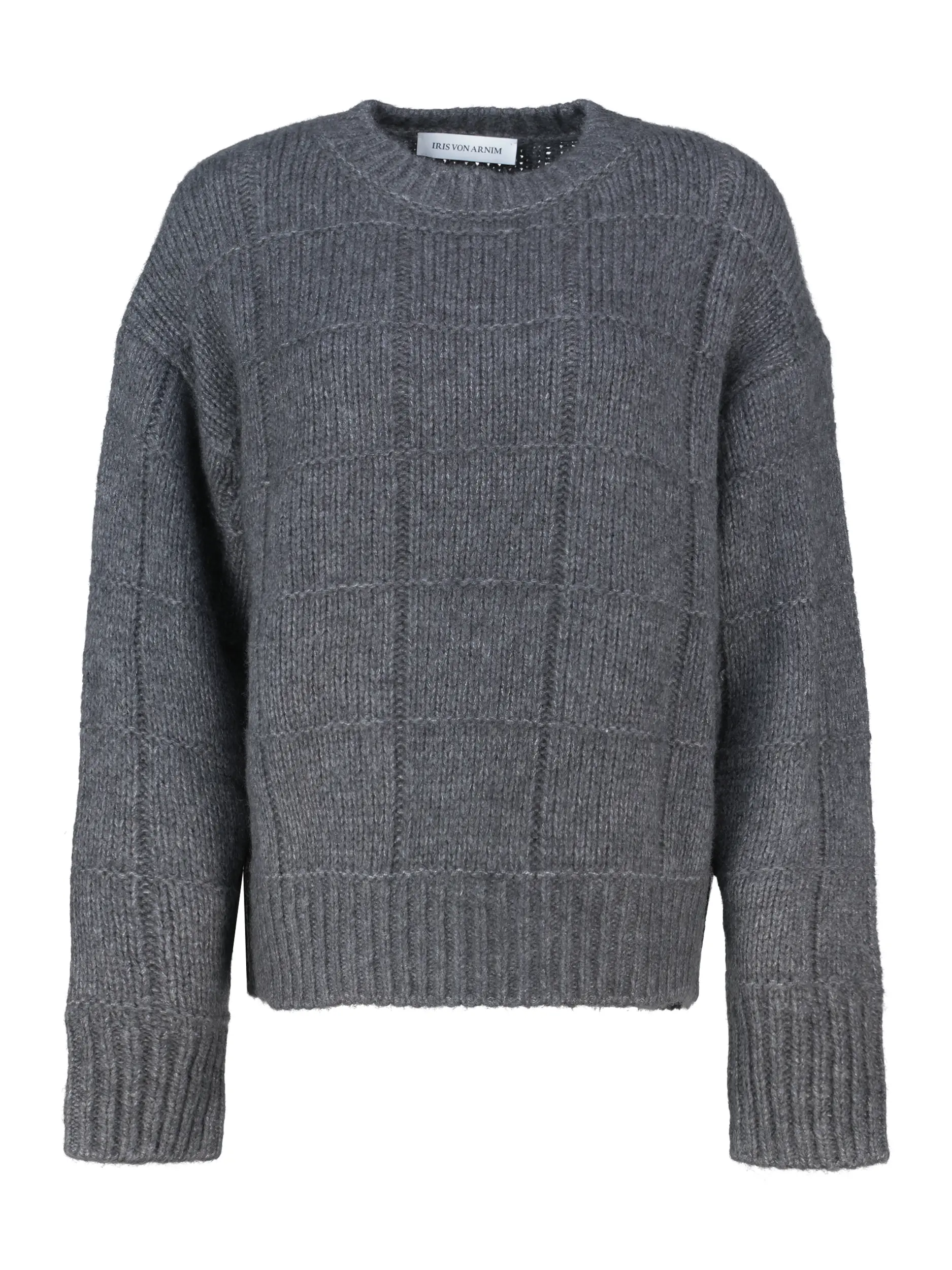 Pullover 'Karita' aus Kaschmir - Artikel Vorderseite - Farbe: Grau