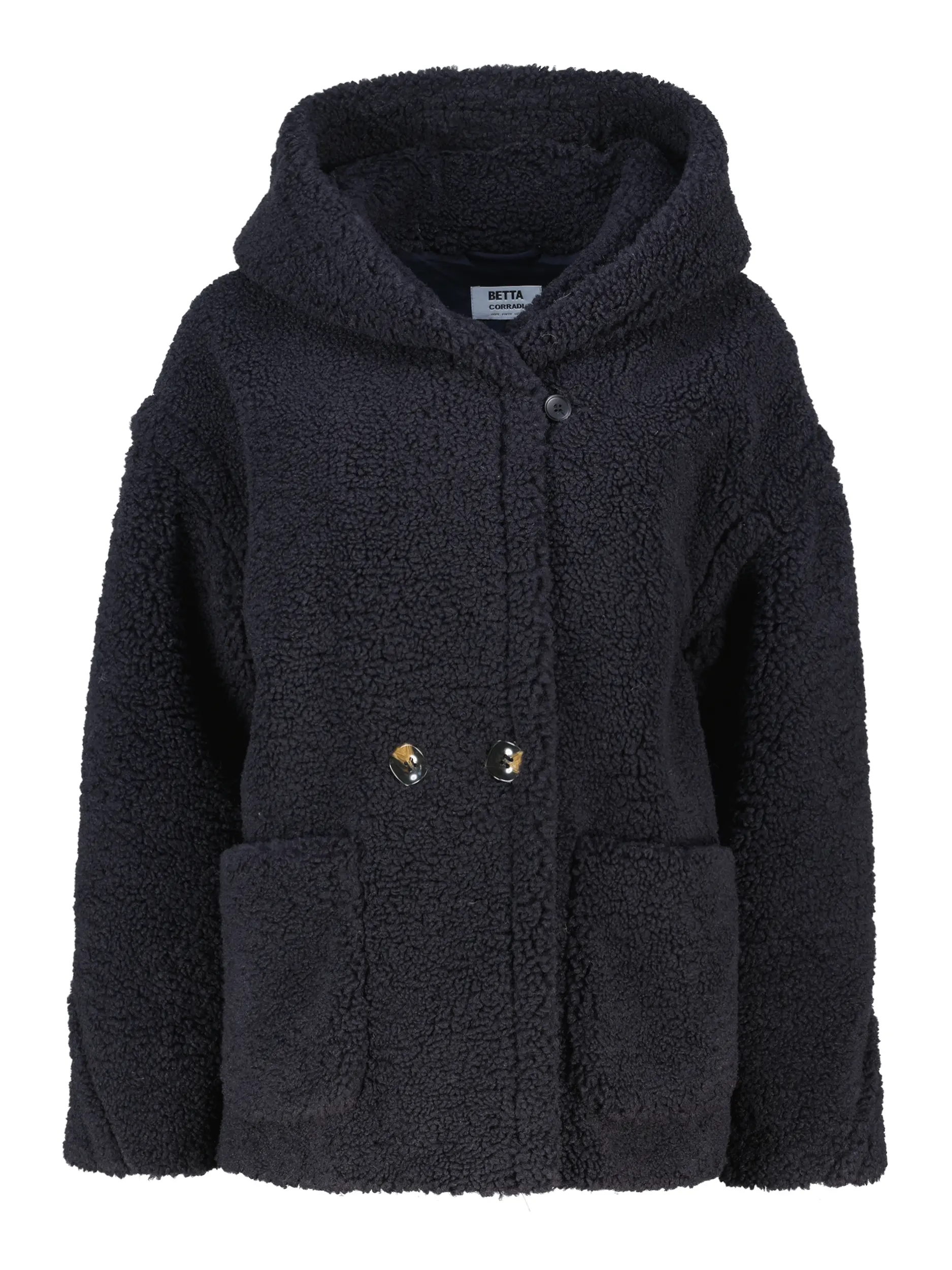 Teddyjacke 'Yogi' - Artikel Vorderseite - Farbe: Blau