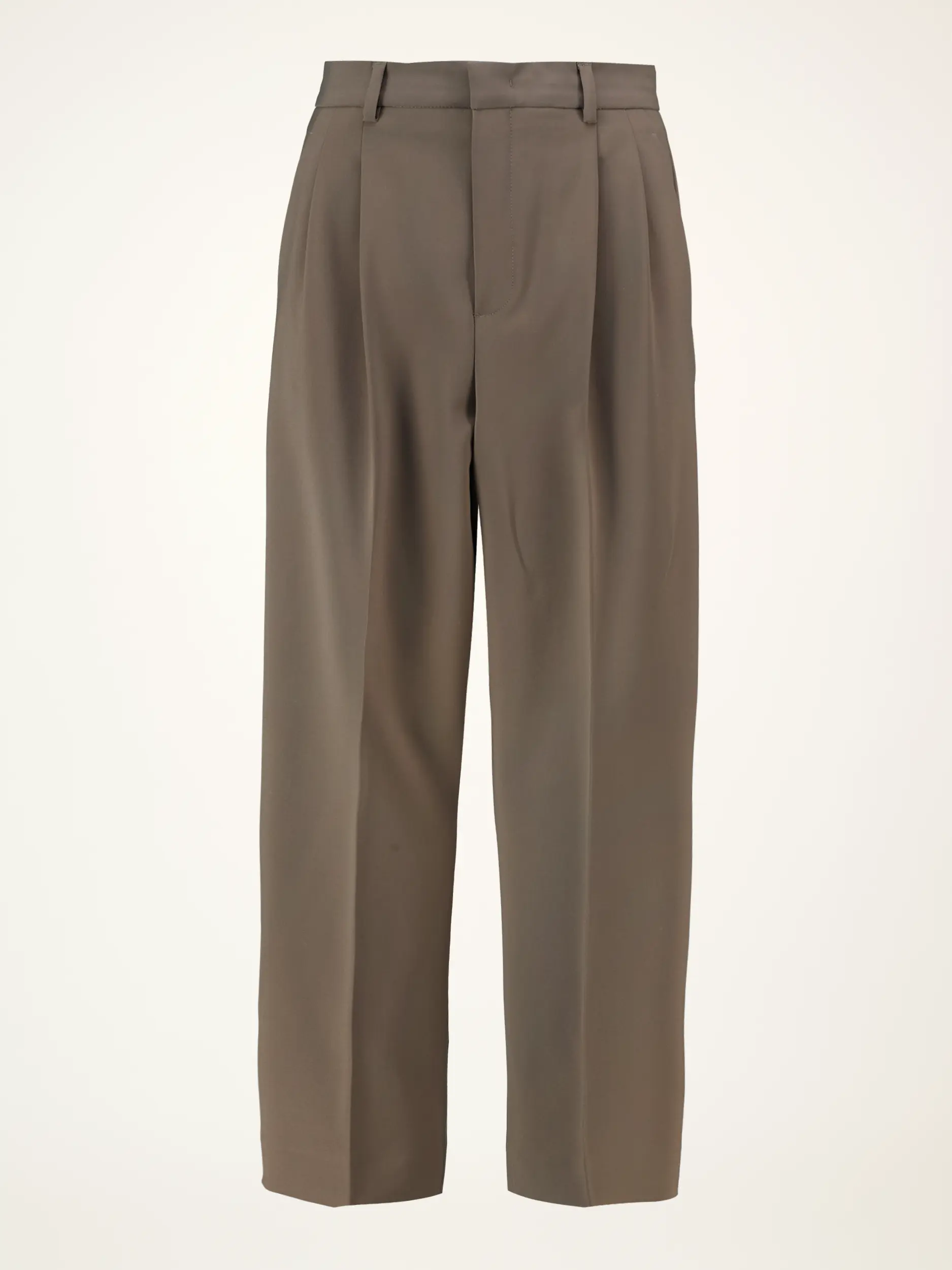 Unisex Hose 'Noa Crop' - Artikelansicht - Farbe: Braun