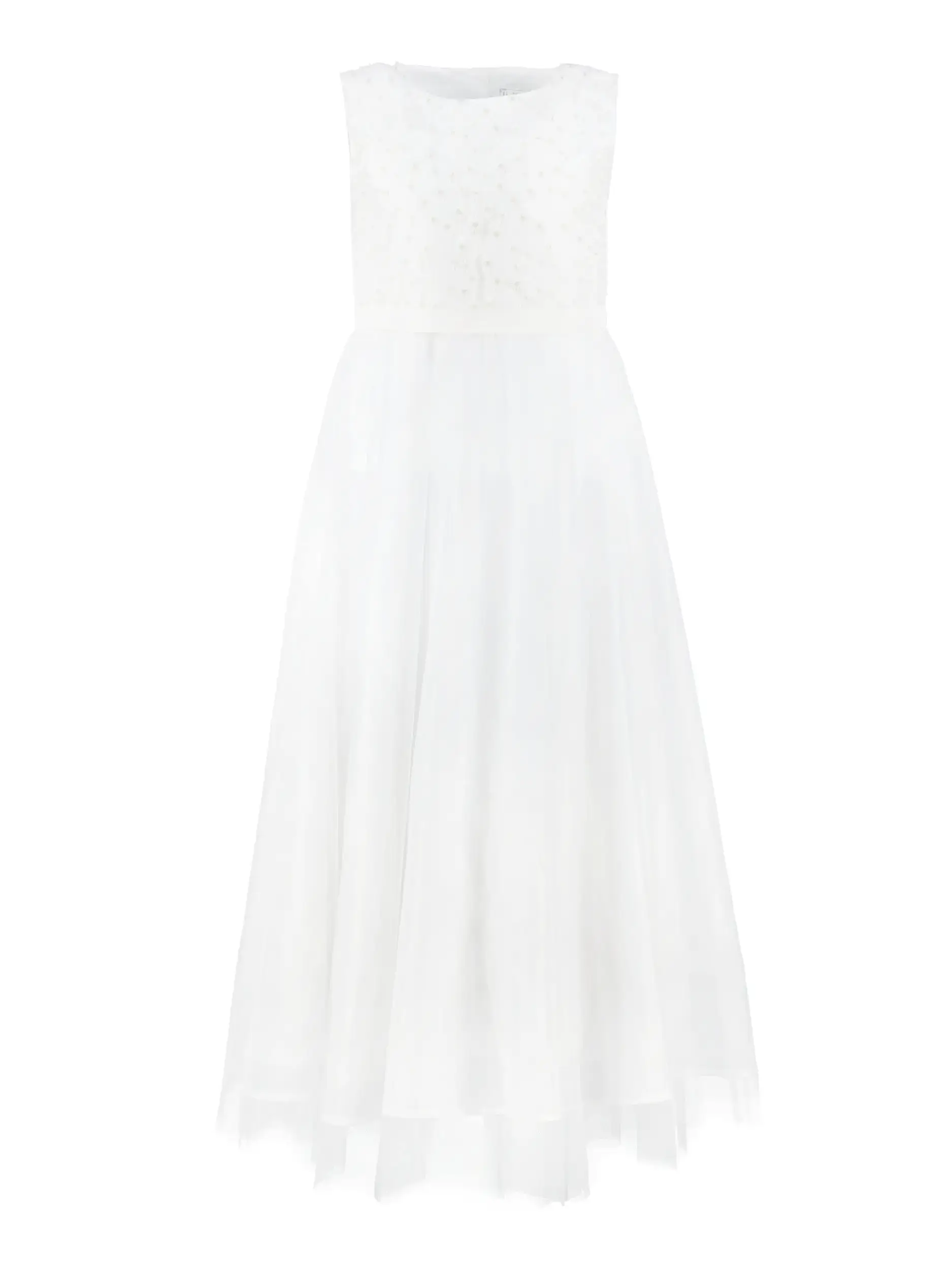 Mädchen Kommunionkleid  - Artikel Vorderseite - Farbe: Creme