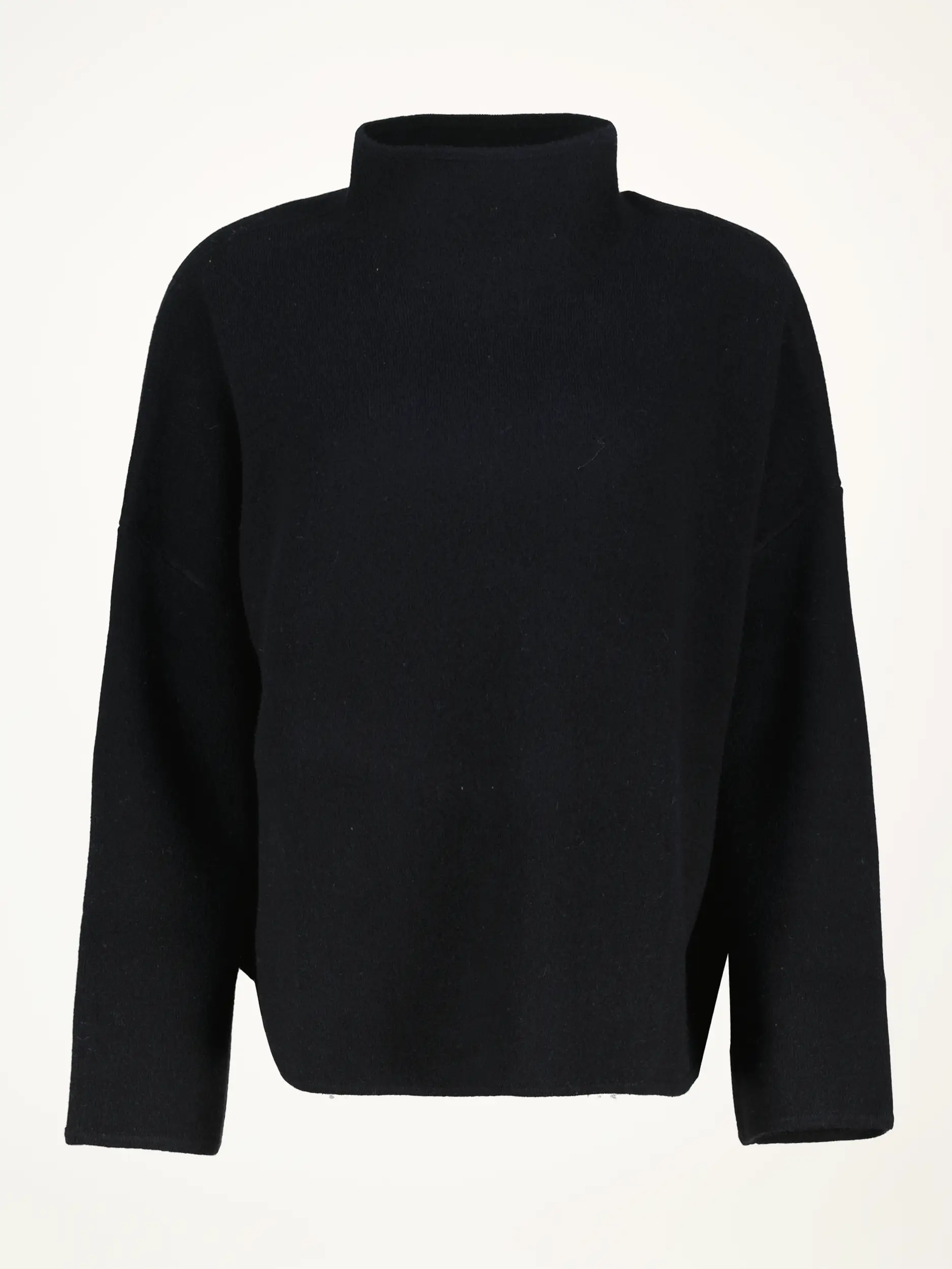 Pullover aus Wolle langarm - Artikelansicht - Farbe: Schwarz