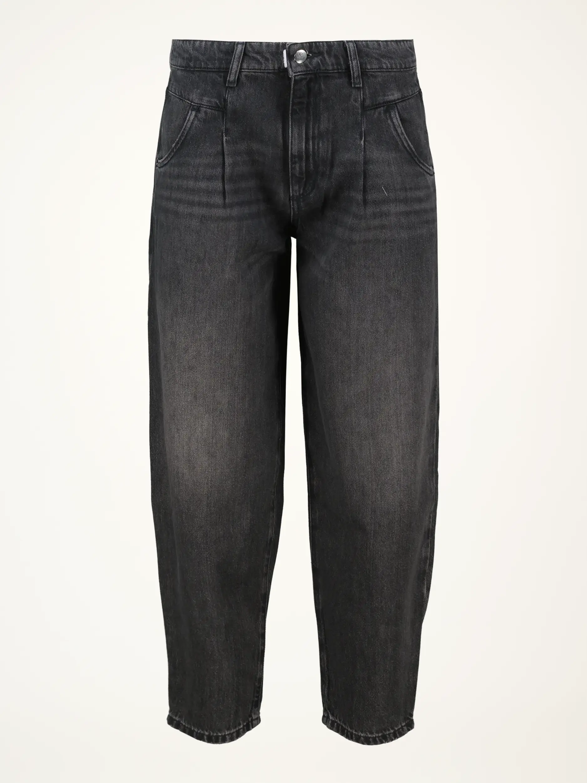 High Rise O-Shape Jeans 'The O Shape' - Artikelansicht - Farbe: Grau
