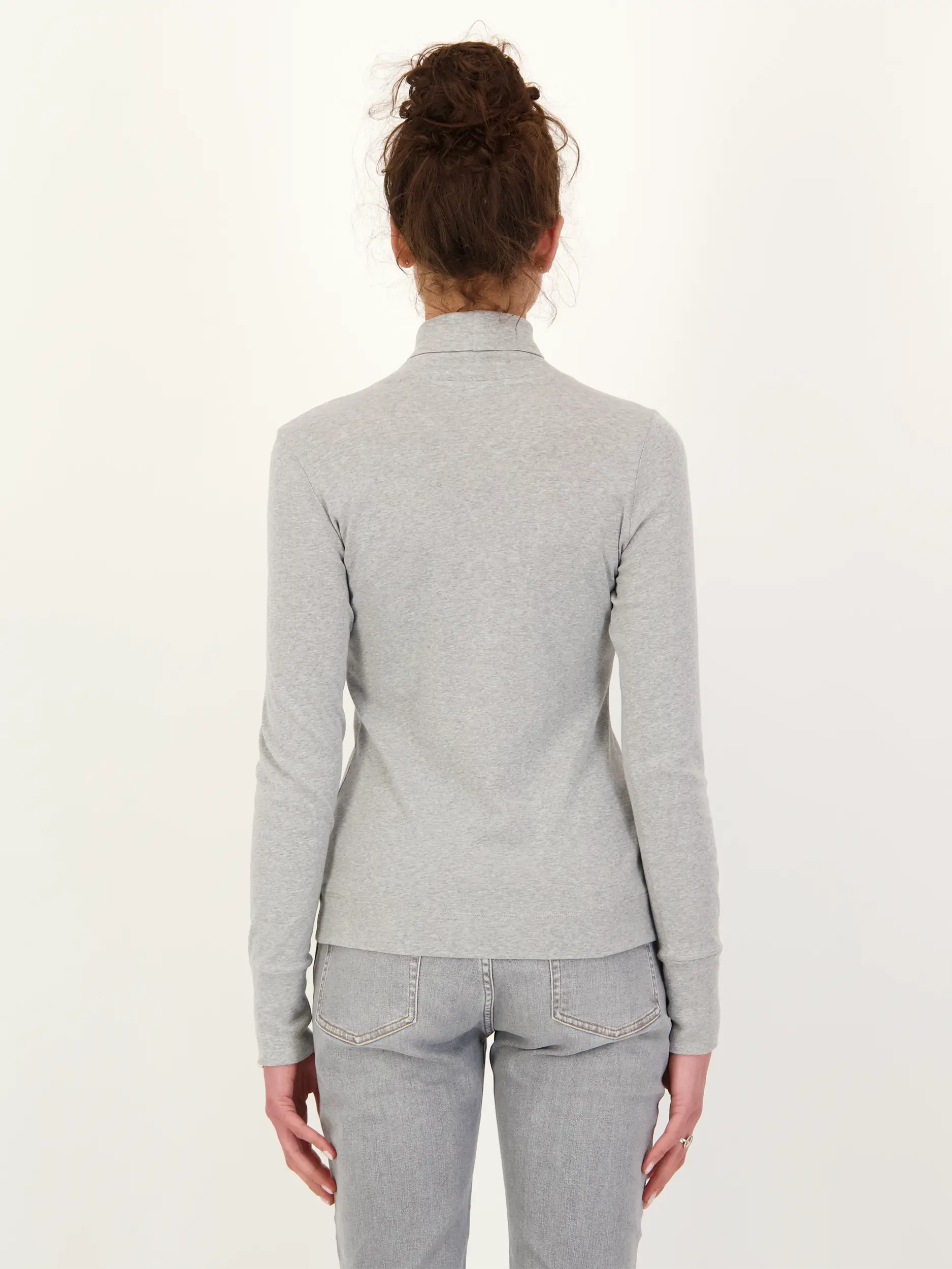 Rolli - Artikel Rückseite getragen von einem Modell - Farbe: Grau