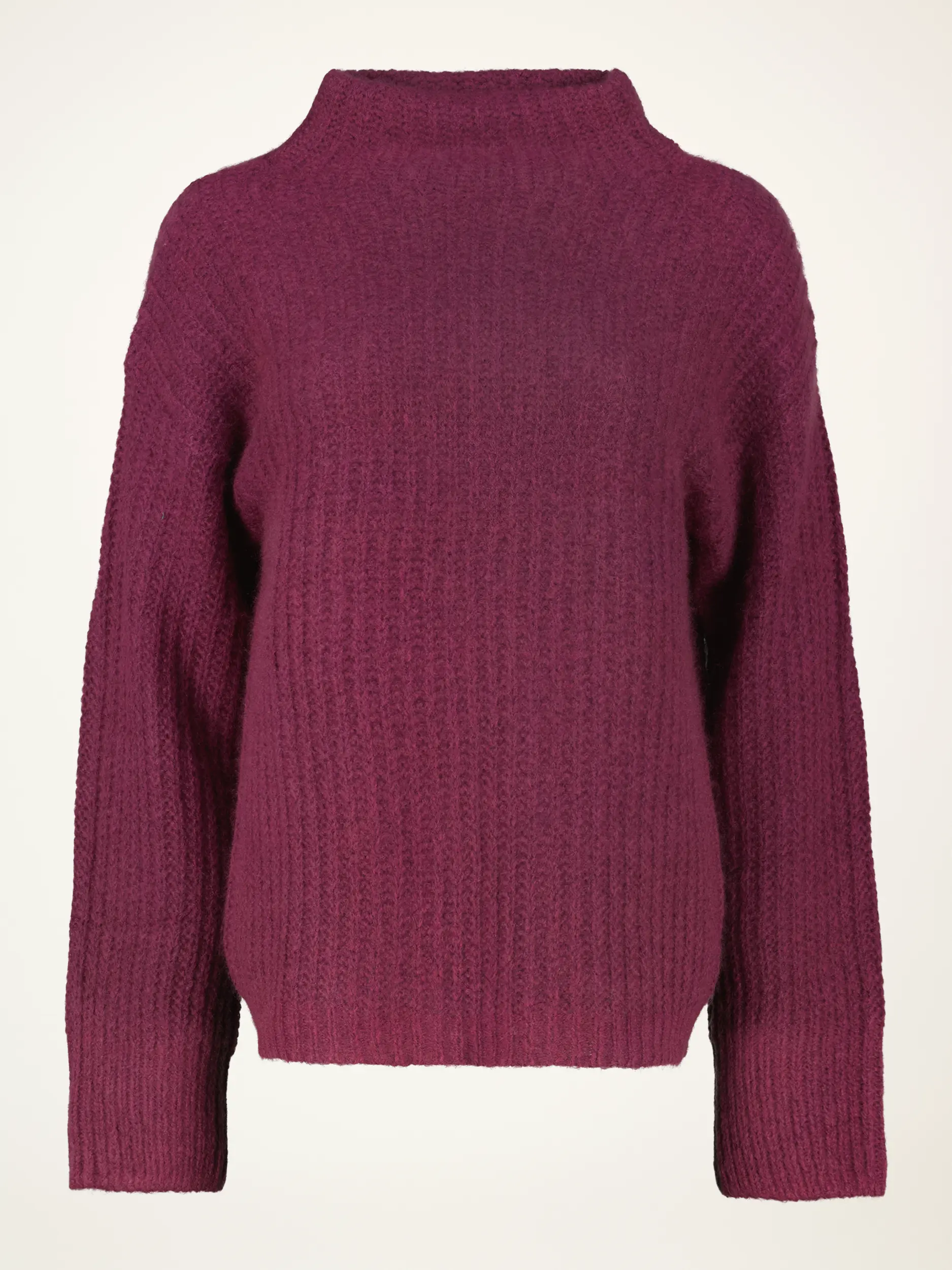 Pullover aus Kaschmir langarm - Artikelansicht - Farbe: Rot