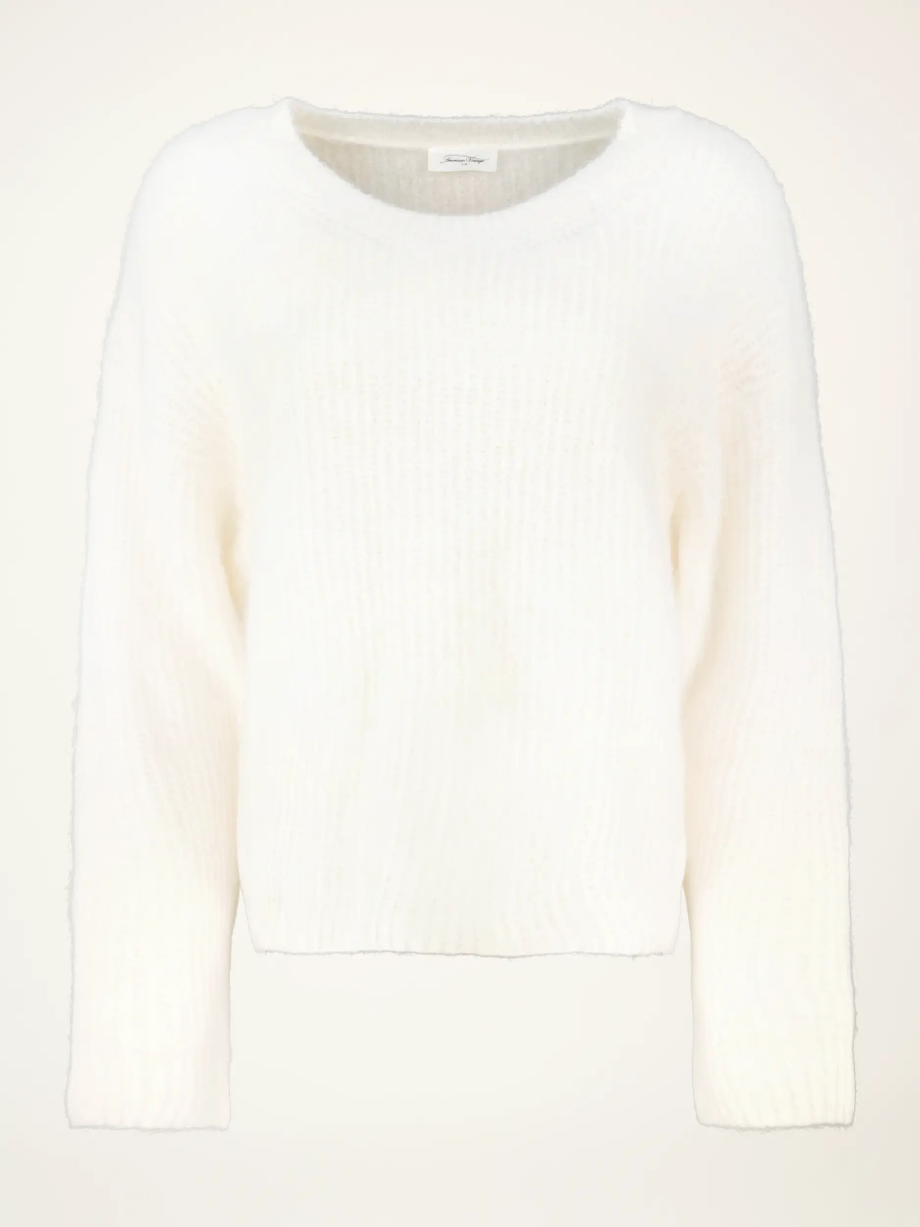 Pullover 'East' langarm - Artikelansicht - Farbe: Creme