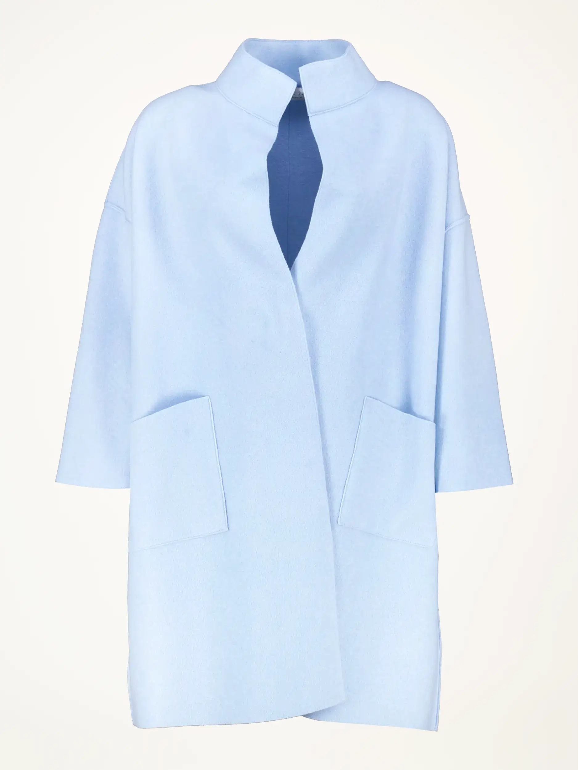 Kurzmantel aus Kaschmir - Artikelansicht - Farbe: Blau