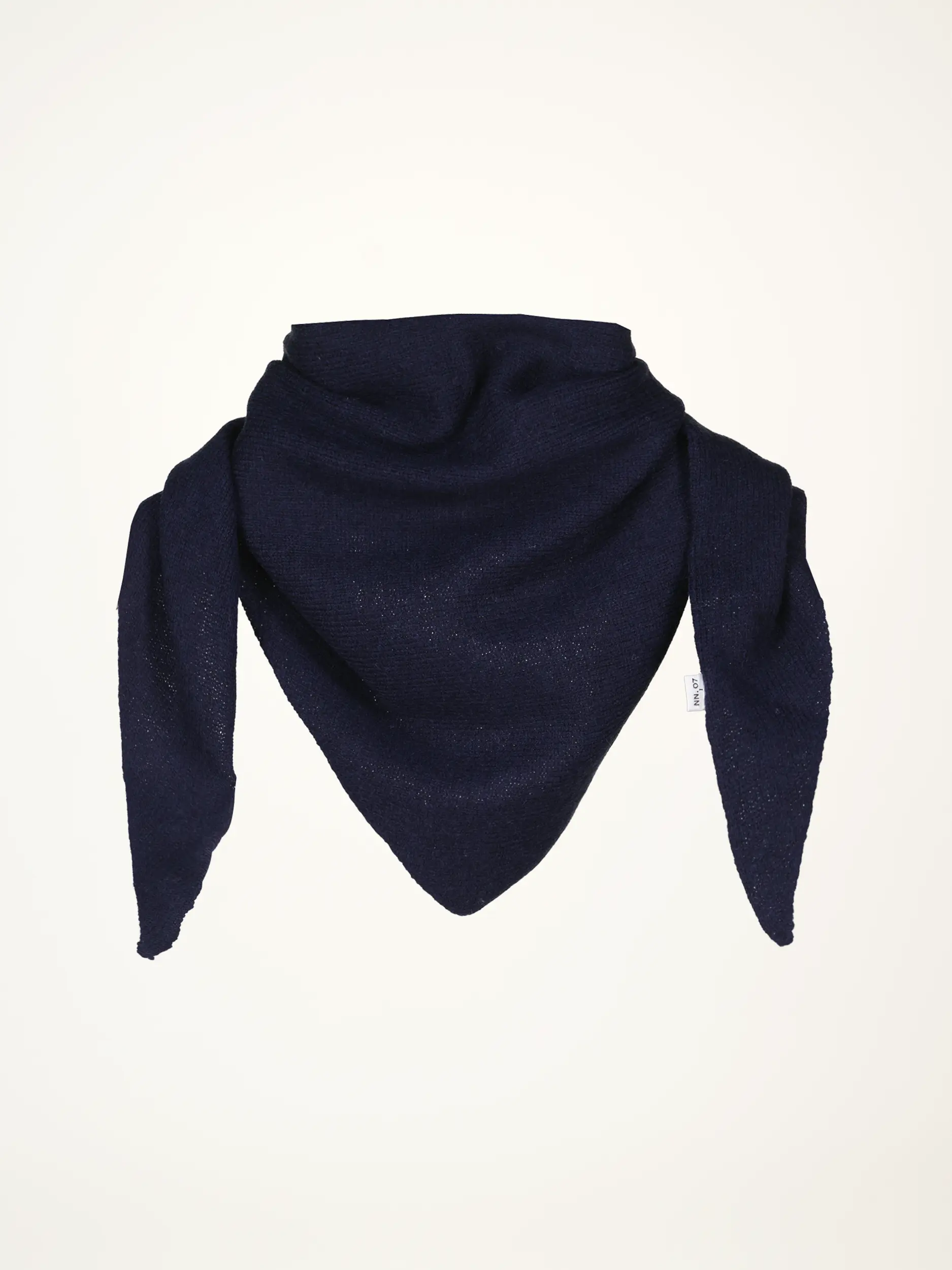 Schal 'Triangle' aus Wolle - Artikelansicht - Farbe: Blau