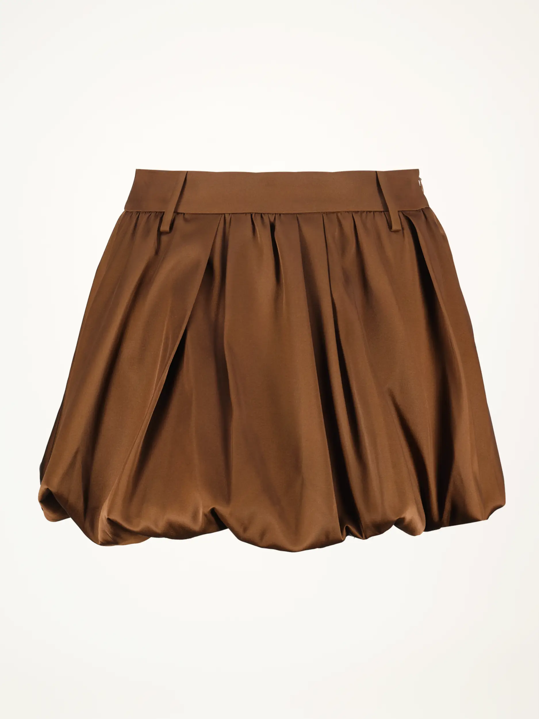 Minirock 'Layered Coolness' - Artikelansicht - Farbe: Braun