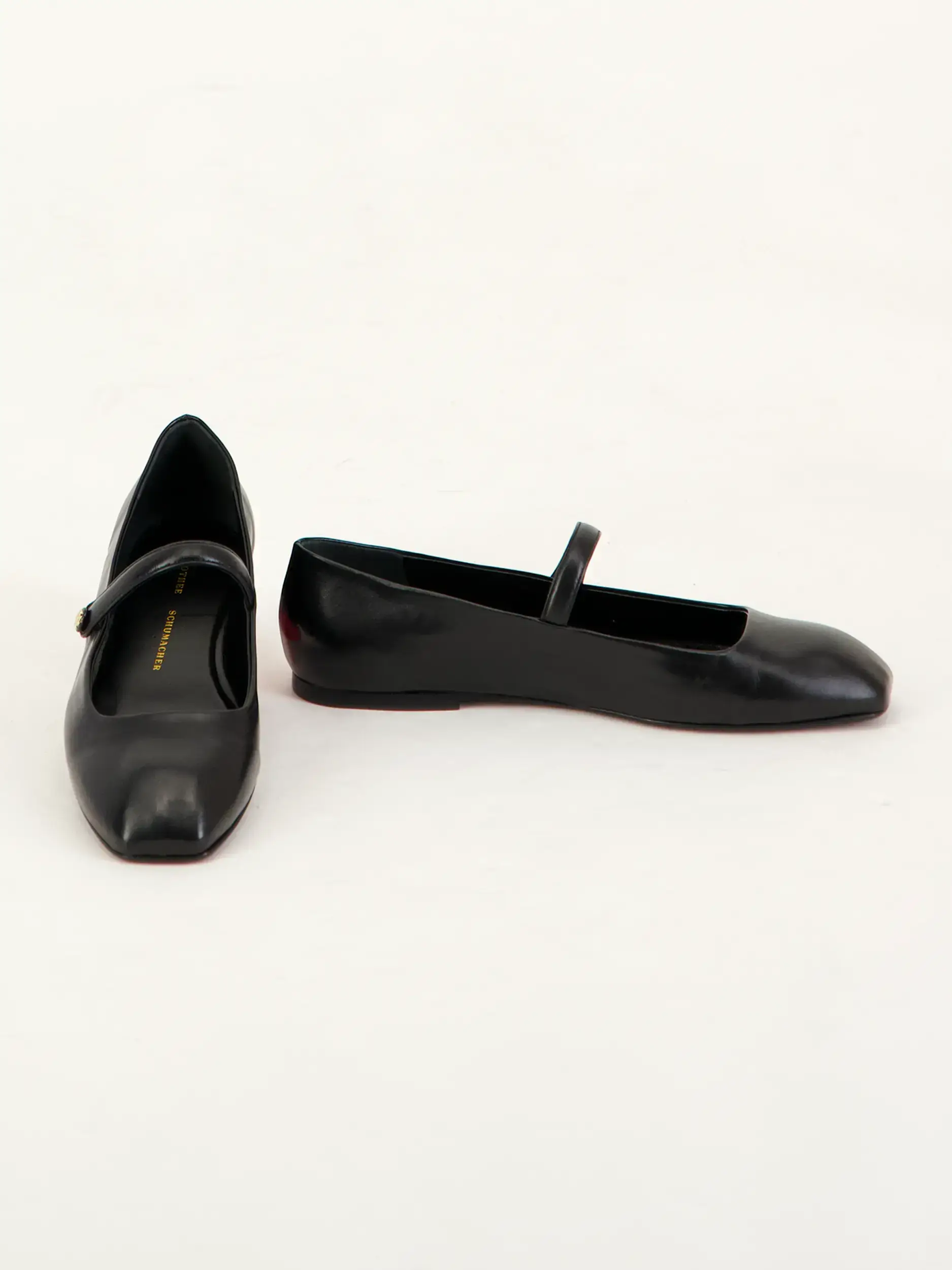 Ballerina  - Artikel Vorderseite getragen von einem Modell - Farbe: Schwarz