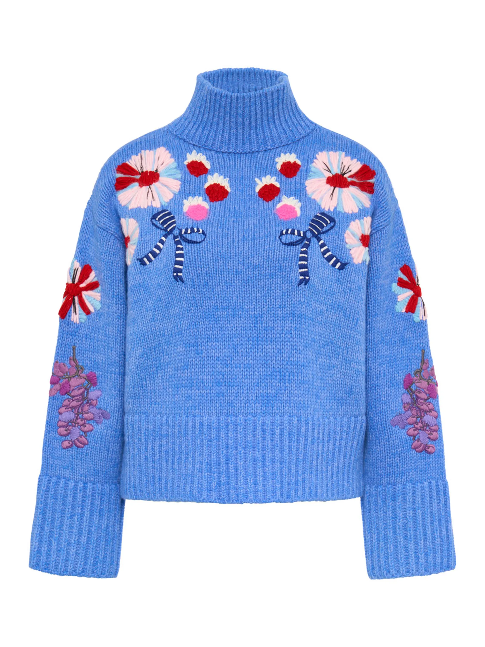 Pullover - Artikel Vorderseite - Farbe: Blau