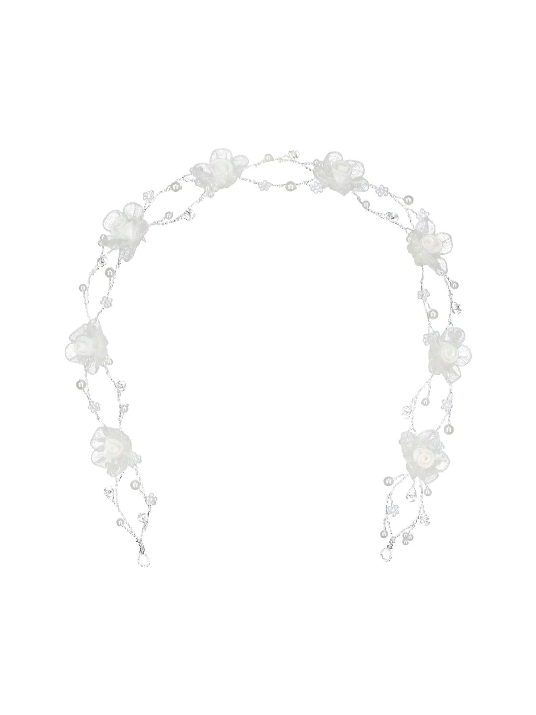 Mädchen Haarschmuck - Artikelansicht - Farbe: Creme