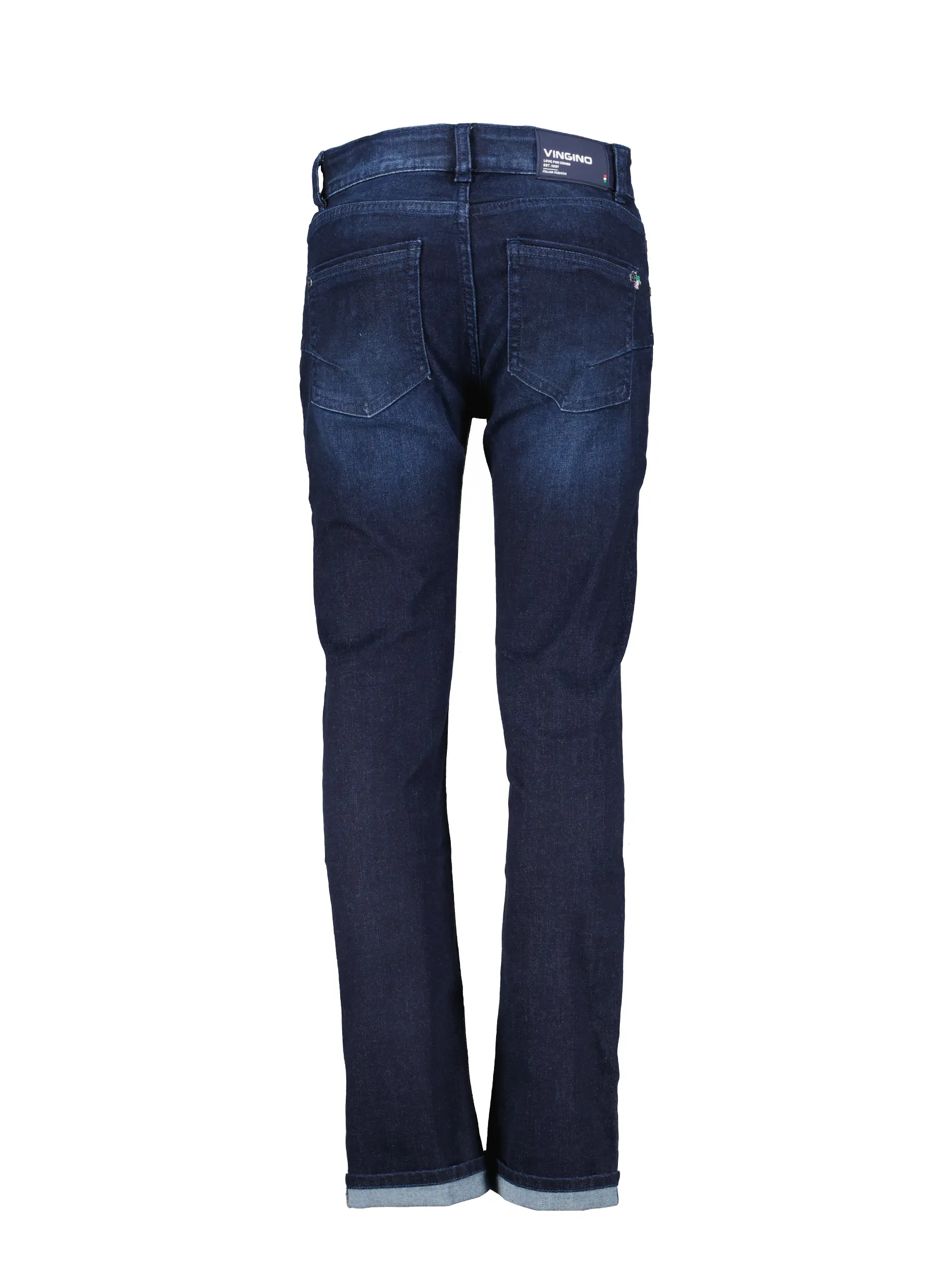 Kinder Jeans 'Baggio' - Artikel Rückseite - Farbe: Blau
