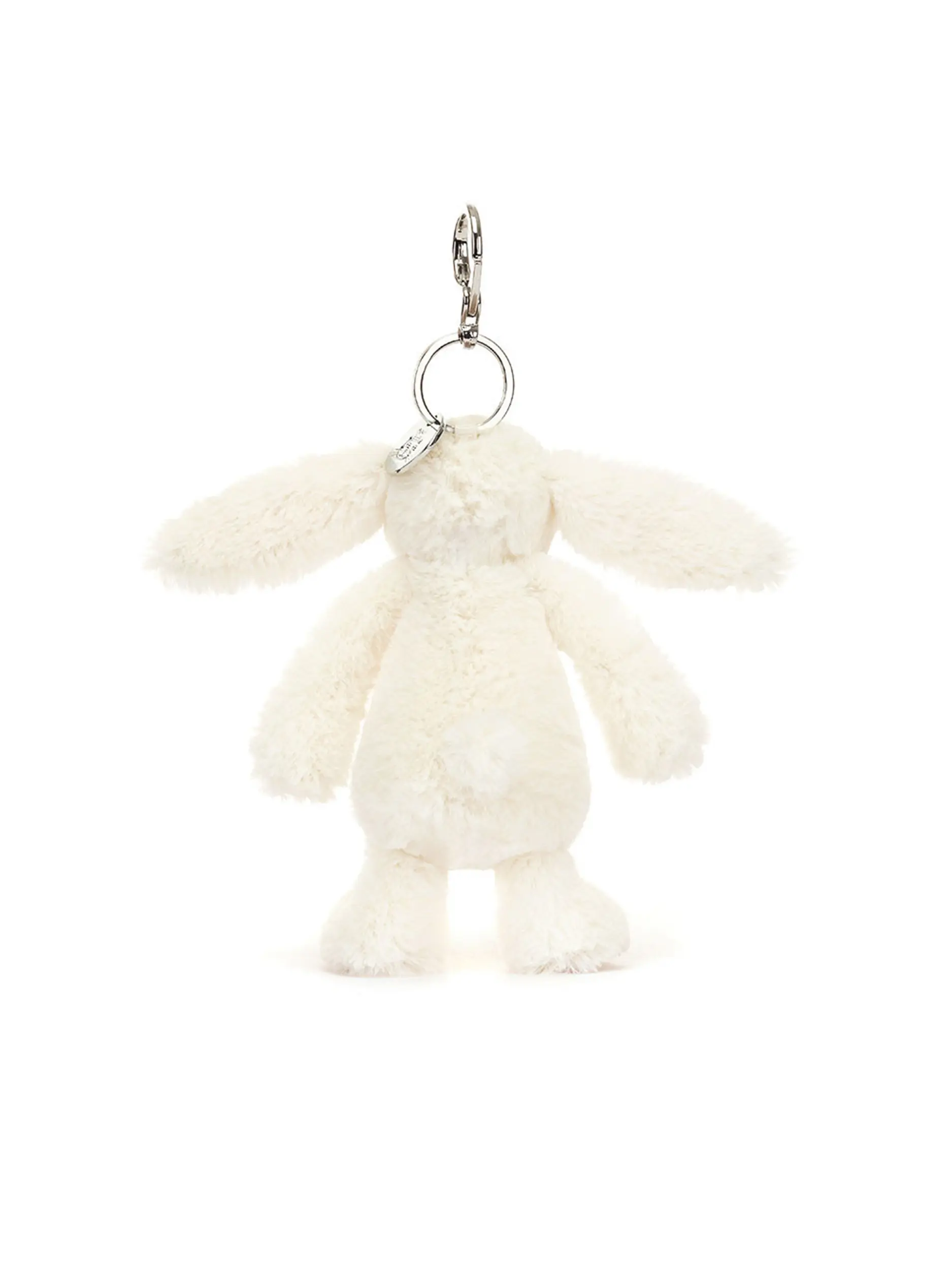 Jellycat-Anhänger 'Blossom Cream Bunny Berry Bag Charm' - Artikel Rückseite - Farbe: Creme