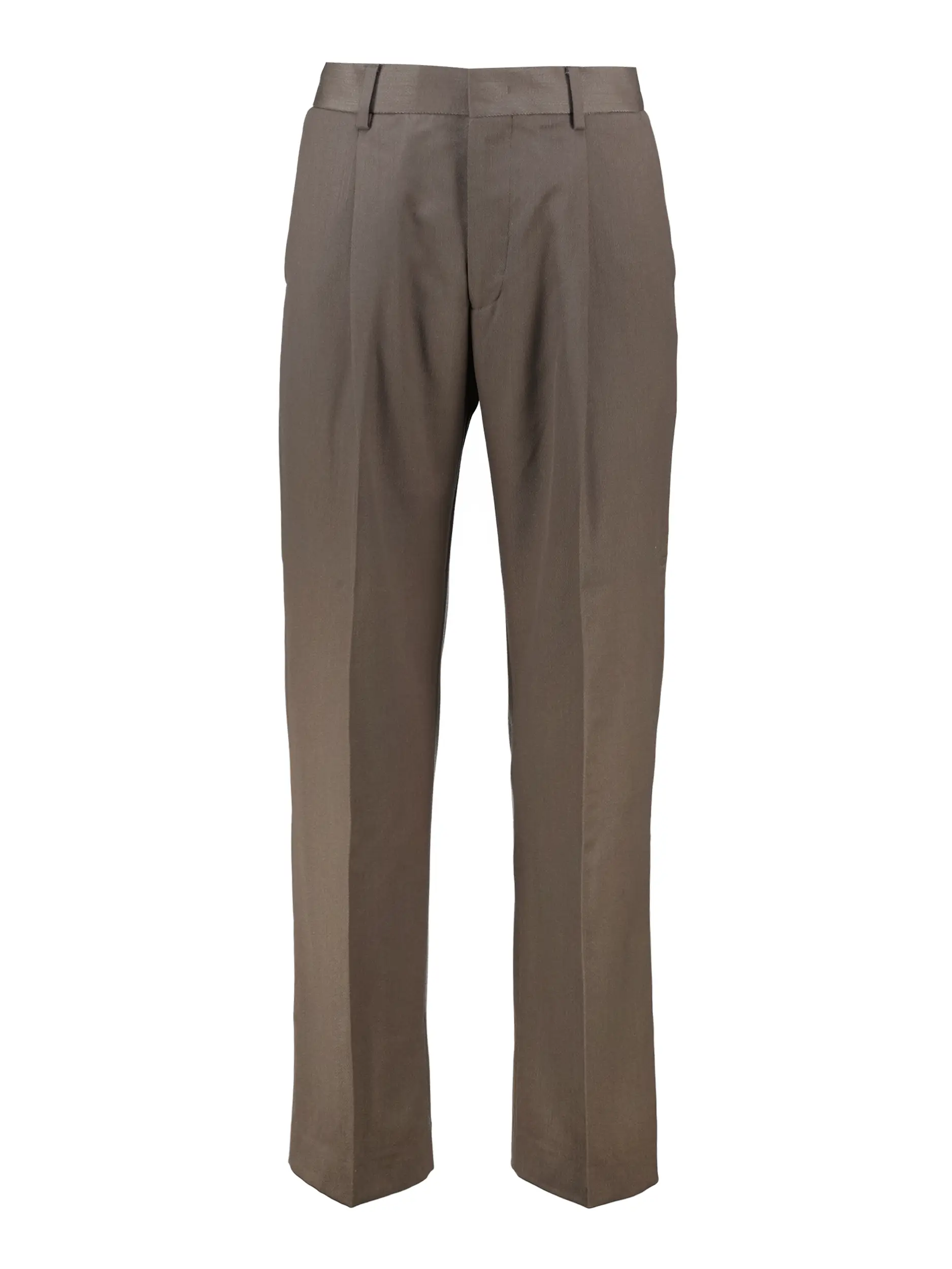 Bundfaltenhose 'Kay' aus Woll-Mix - Artikel Vorderseite - Farbe: Braun