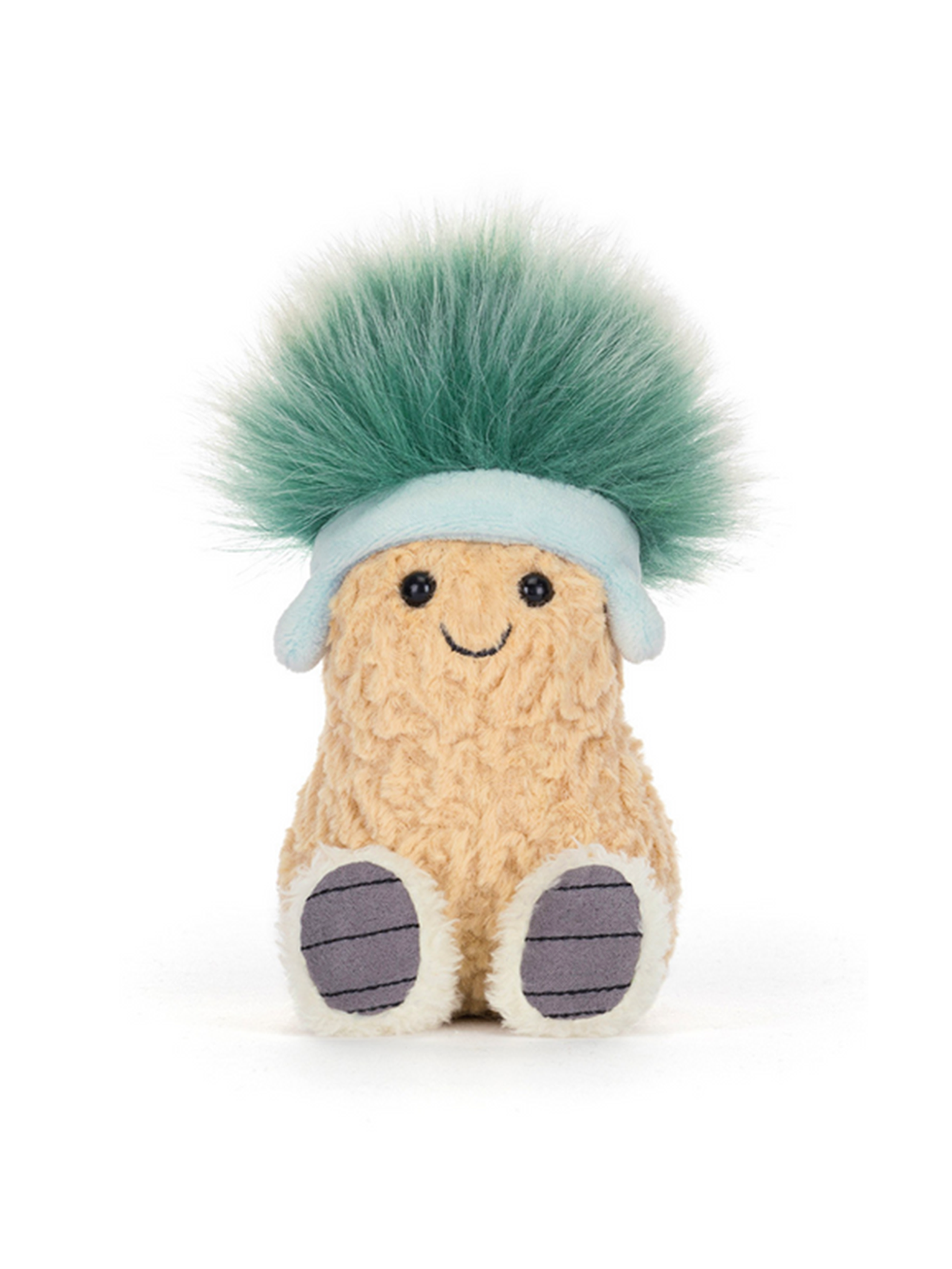 Jellycat-Stofftier 'Amuseables Peanut Après Ski' - Artikel Vorderseite - Farbe: Beige