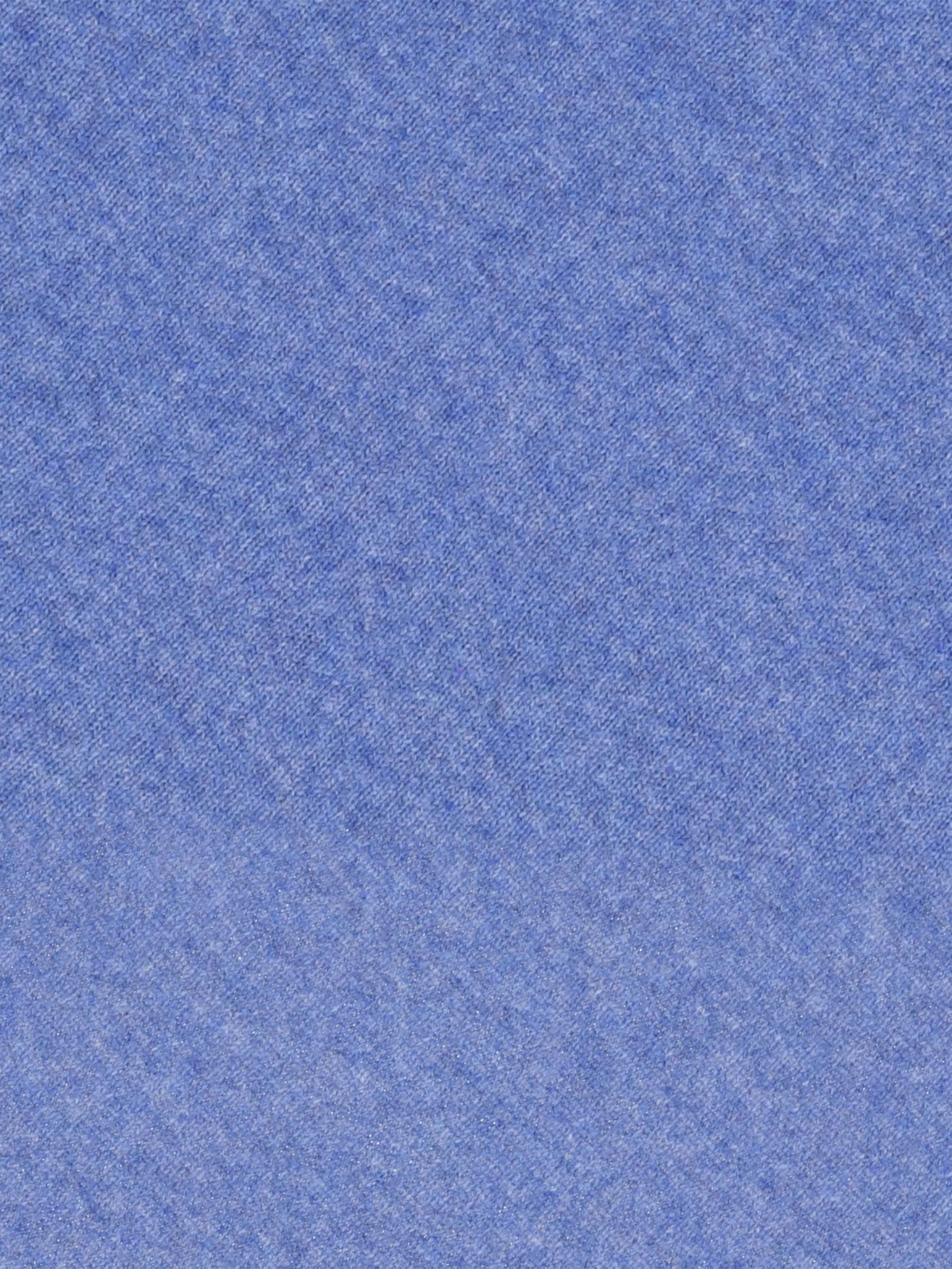 Dreieckstuch aus Kaschmir - Artikel Rückseite - Farbe: Blau