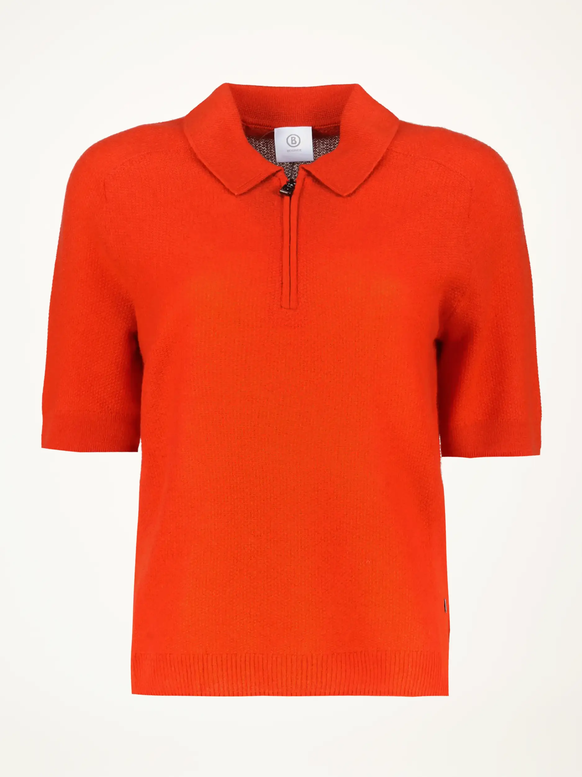 Pullover 'Shari' aus Wolle kurzarm - Artikelansicht - Farbe: Rot