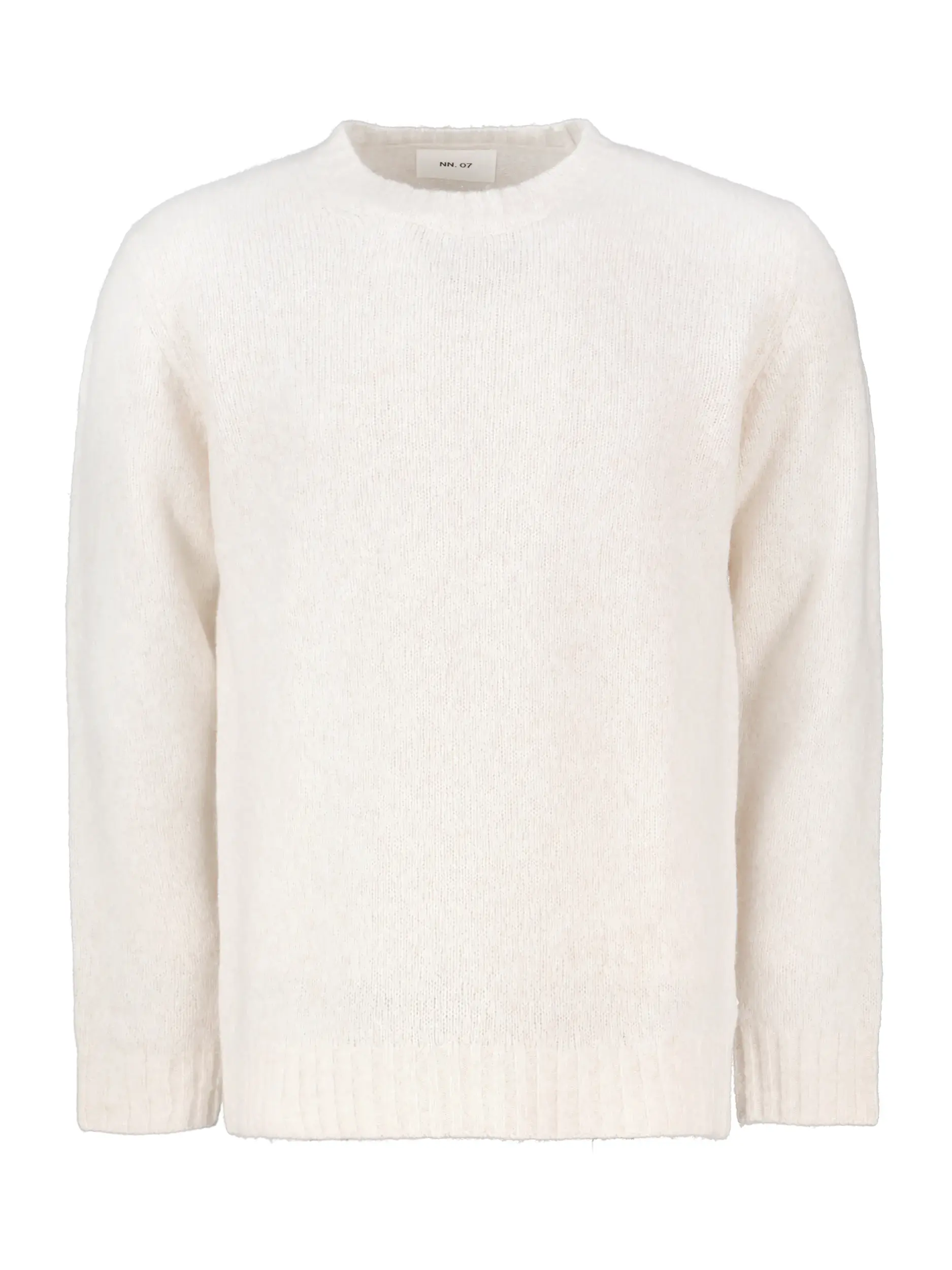 Pullover 'Lee' aus Merinowoll-Mix langarm - Artikel Vorderseite - Farbe: Creme