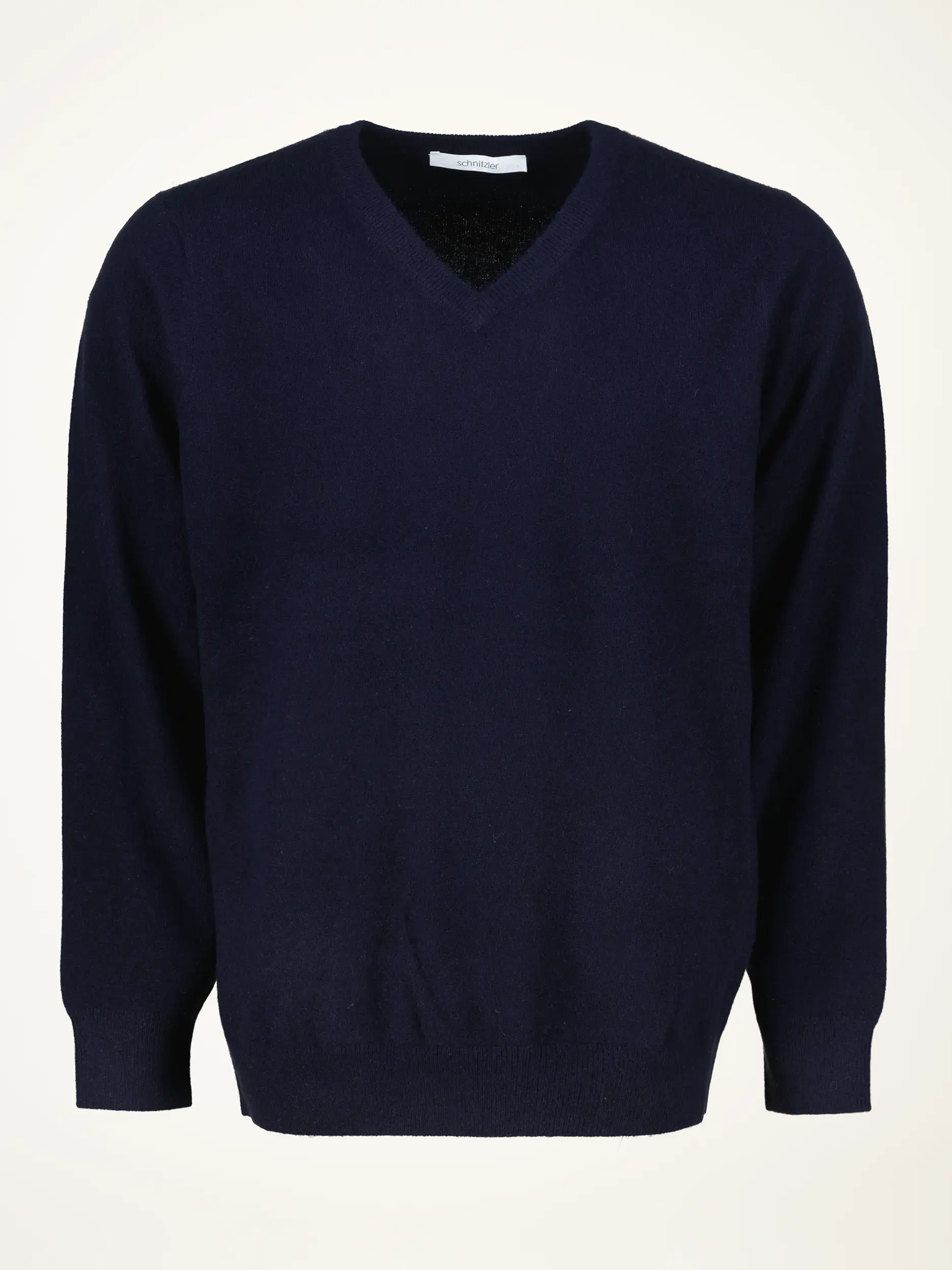 Pullover aus Kaschmir langarm - Artikelansicht - Farbe: Blau