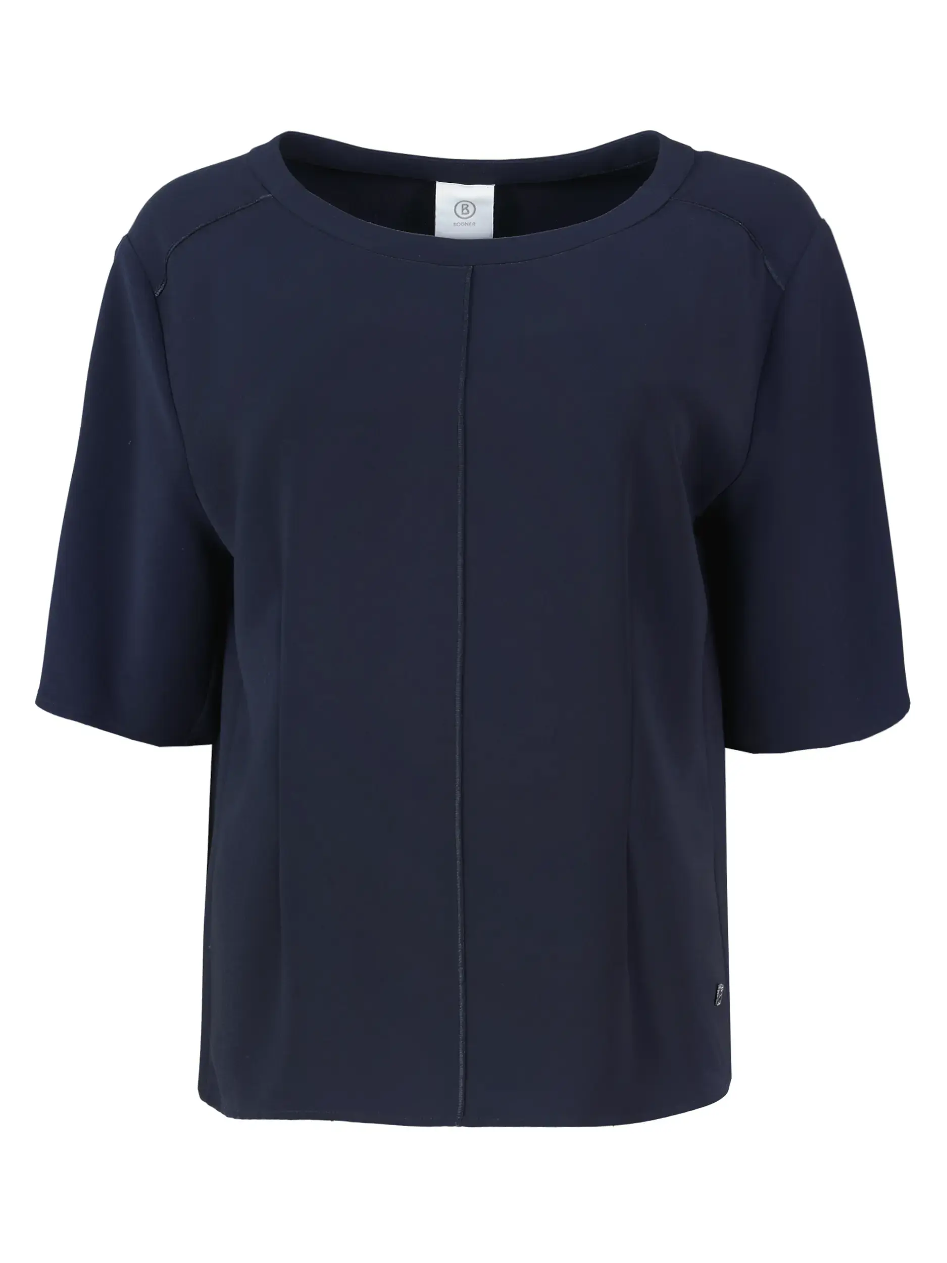 Bluse 'Scarlet' kurzarm - Artikel Vorderseite - Farbe: Blau