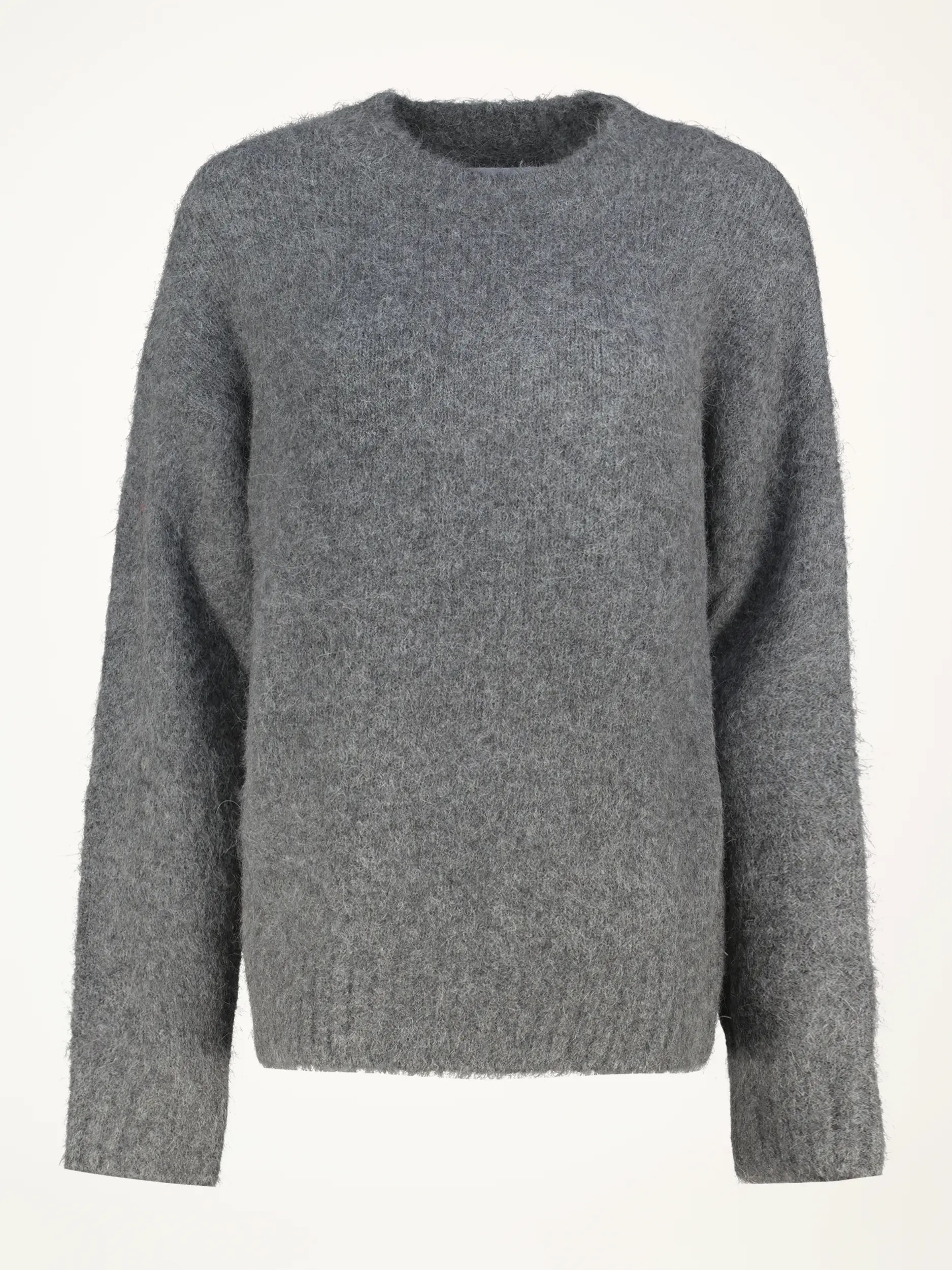 Pullover 'Sajeanne' aus Alpaka langarm - Artikelansicht - Farbe: Grau
