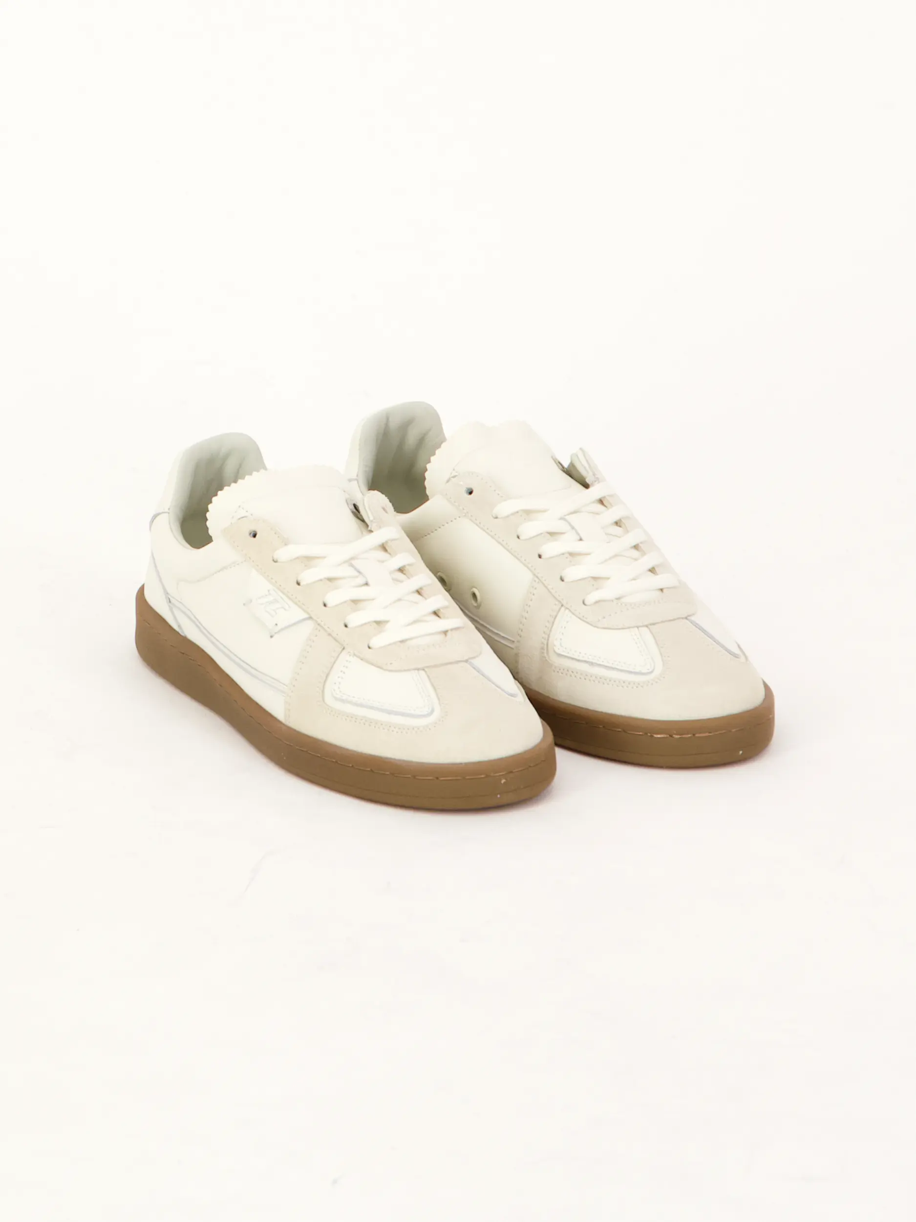 Sneaker 'Big Bang' aus Leder - Artikel weitere Detailansicht 1 - Farbe: Beige