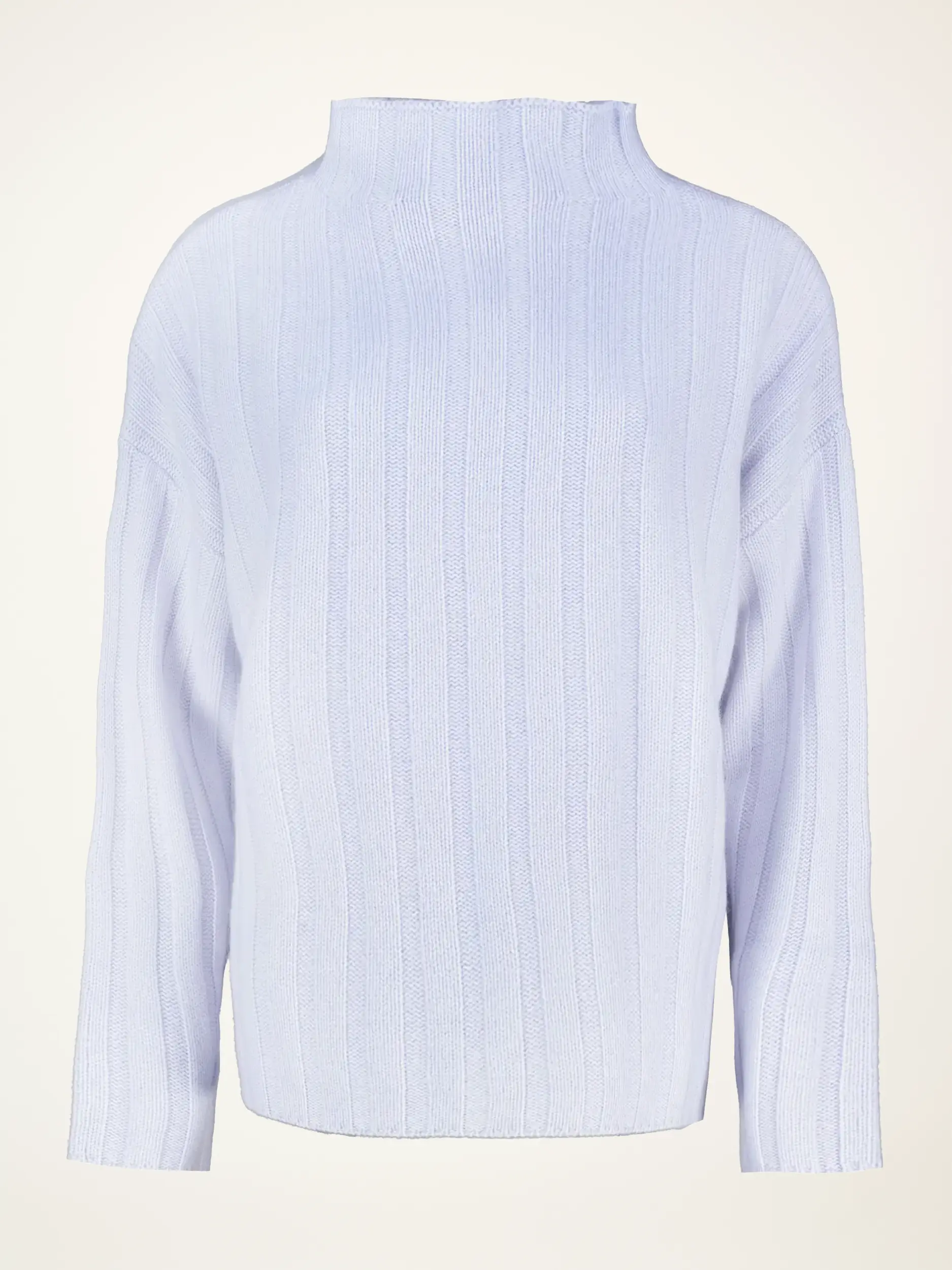 Pullover aus Kaschmir langarm - Artikelansicht - Farbe: Blau