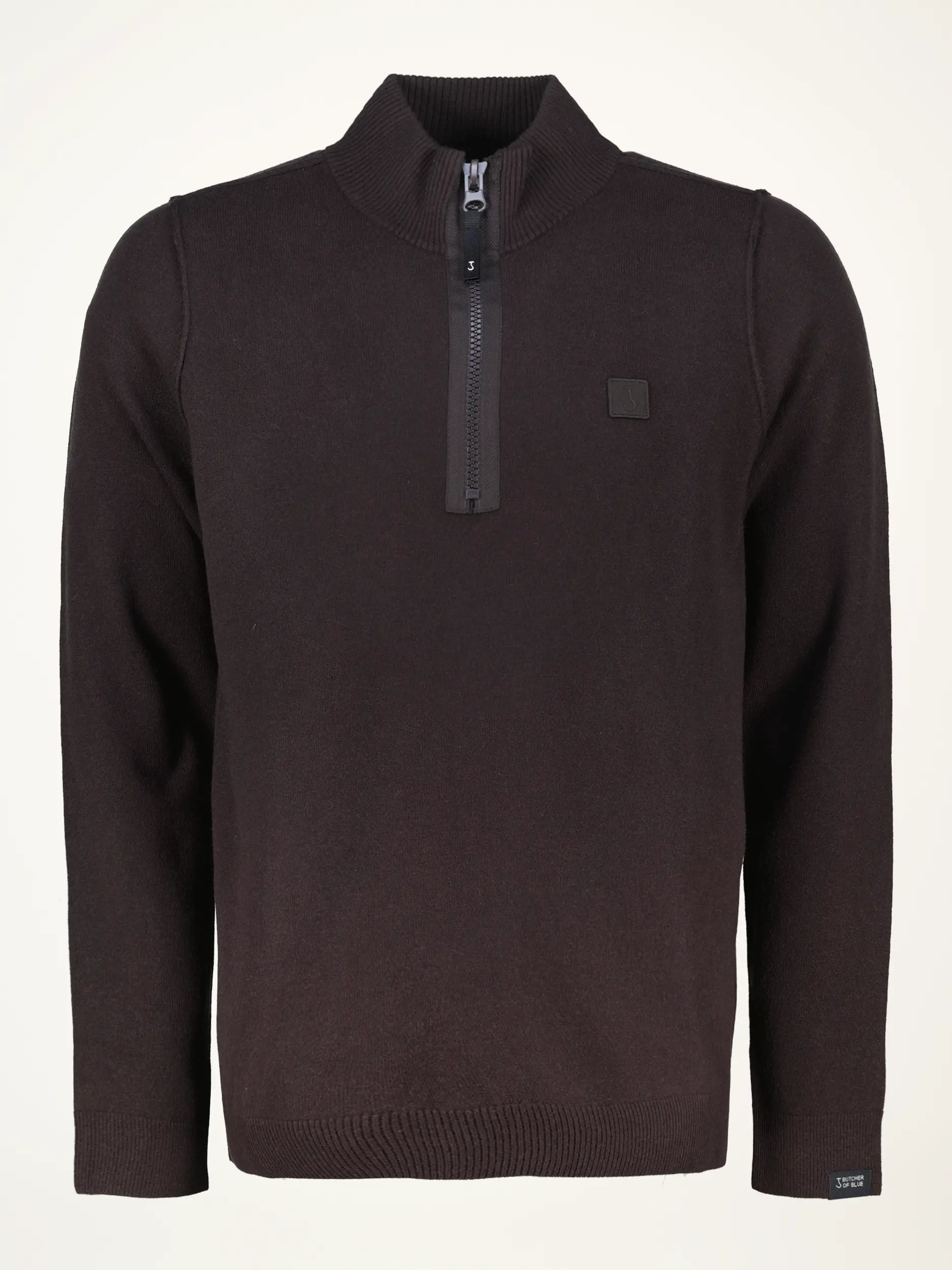 Pullover 'Clifden' aus Woll-Mix langarm - Artikelansicht - Farbe: Braun