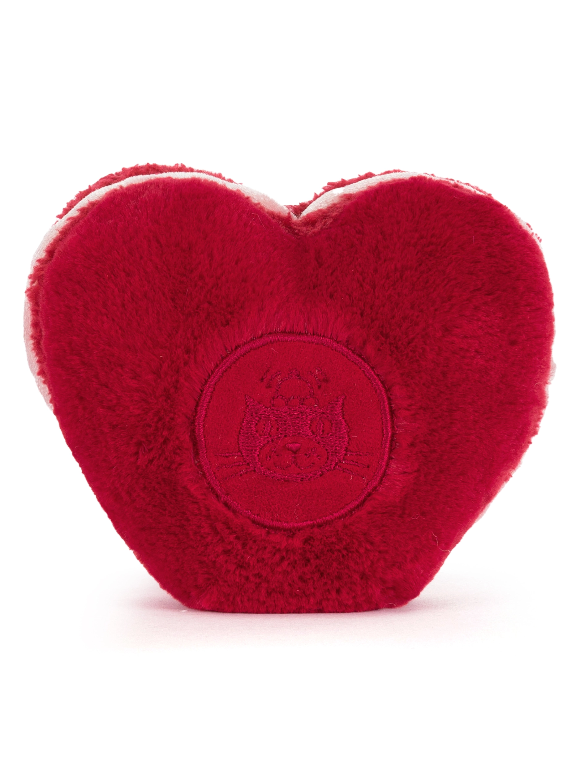 Jellycat Stofftier 'Amuseables Heart Arlet' - Artikel Rückseite - Farbe: Rot