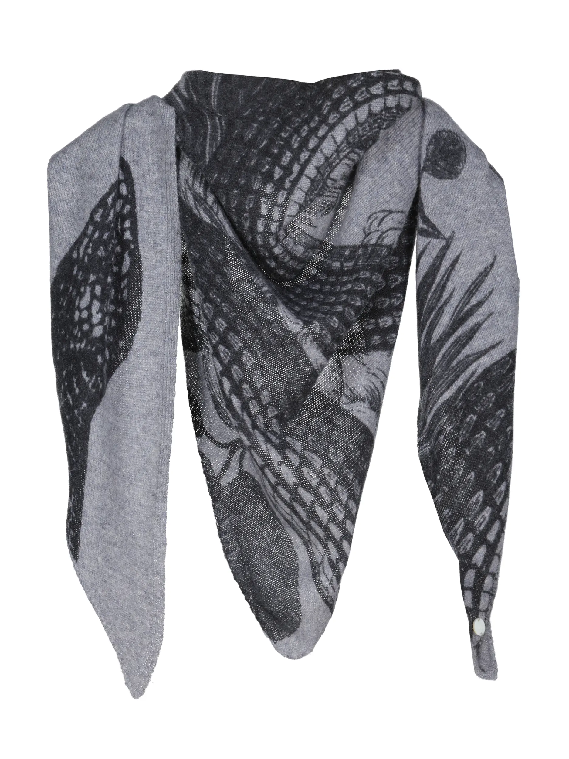 Tuch - Artikel Vorderseite - Farbe: Grau