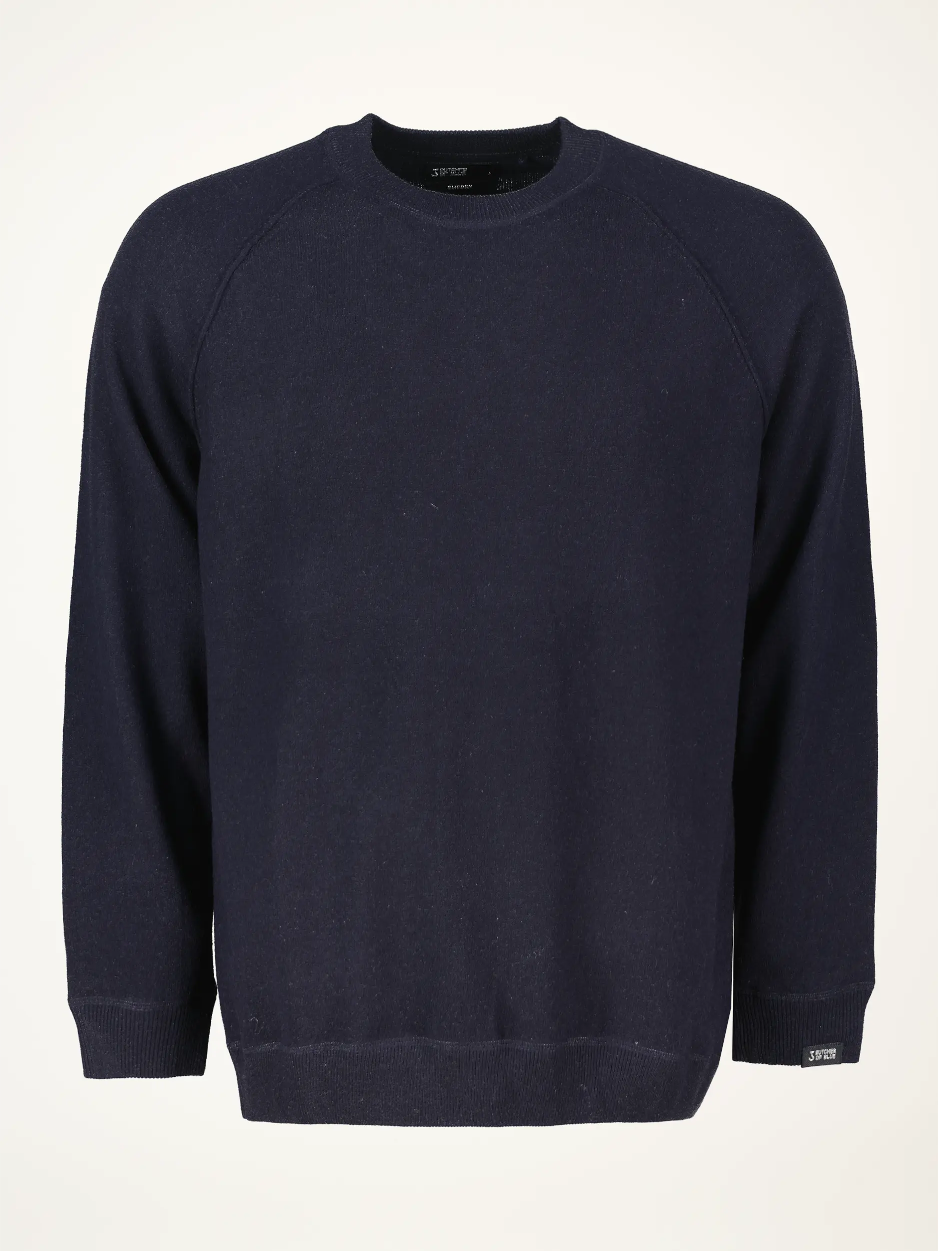 Pullover 'Clifden' aus Woll-Mix langarm - Artikelansicht - Farbe: Blau