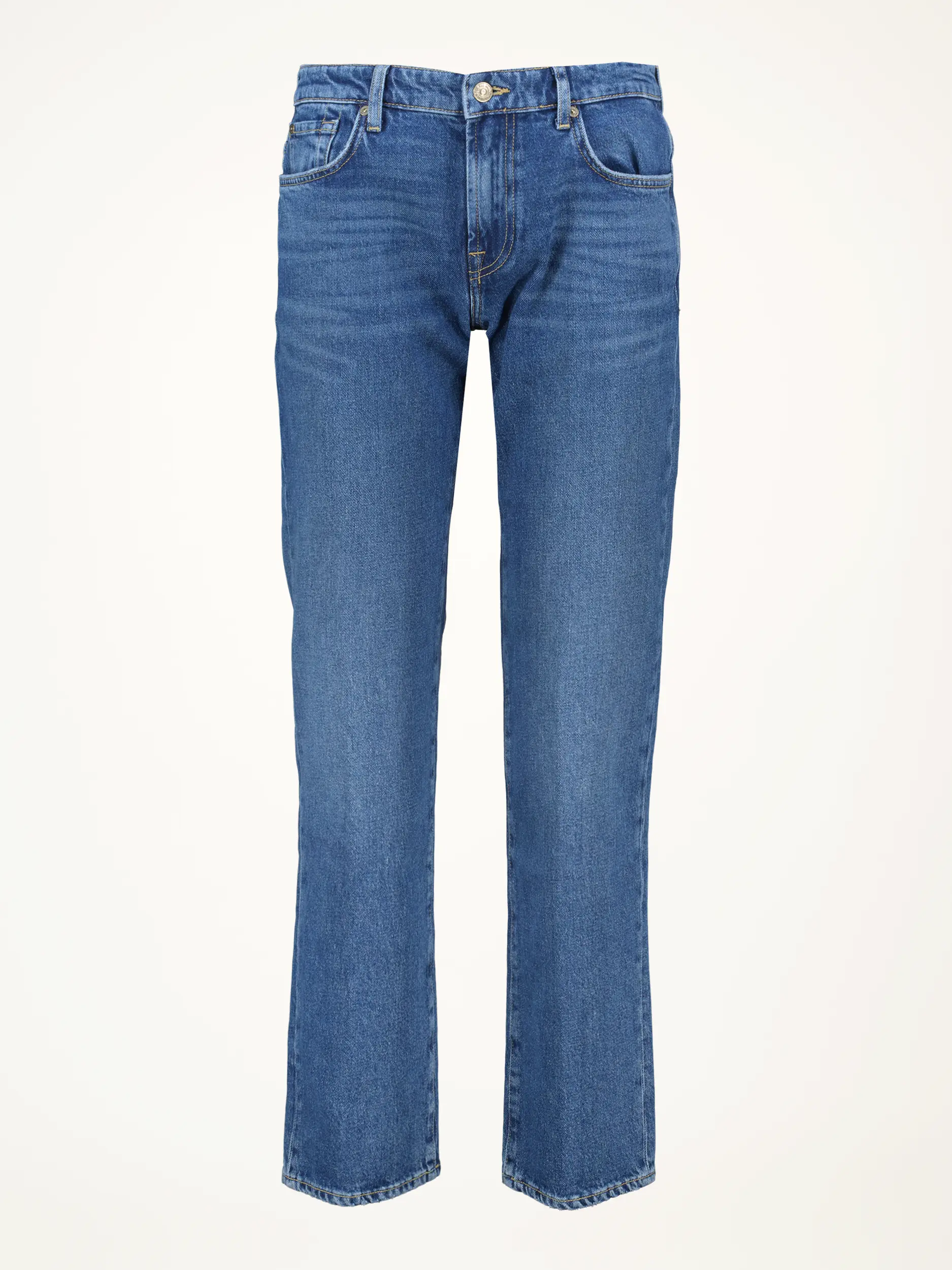 Mid Rise Straight Leg Jeans 'Calie' - Artikelansicht - Farbe: Blau