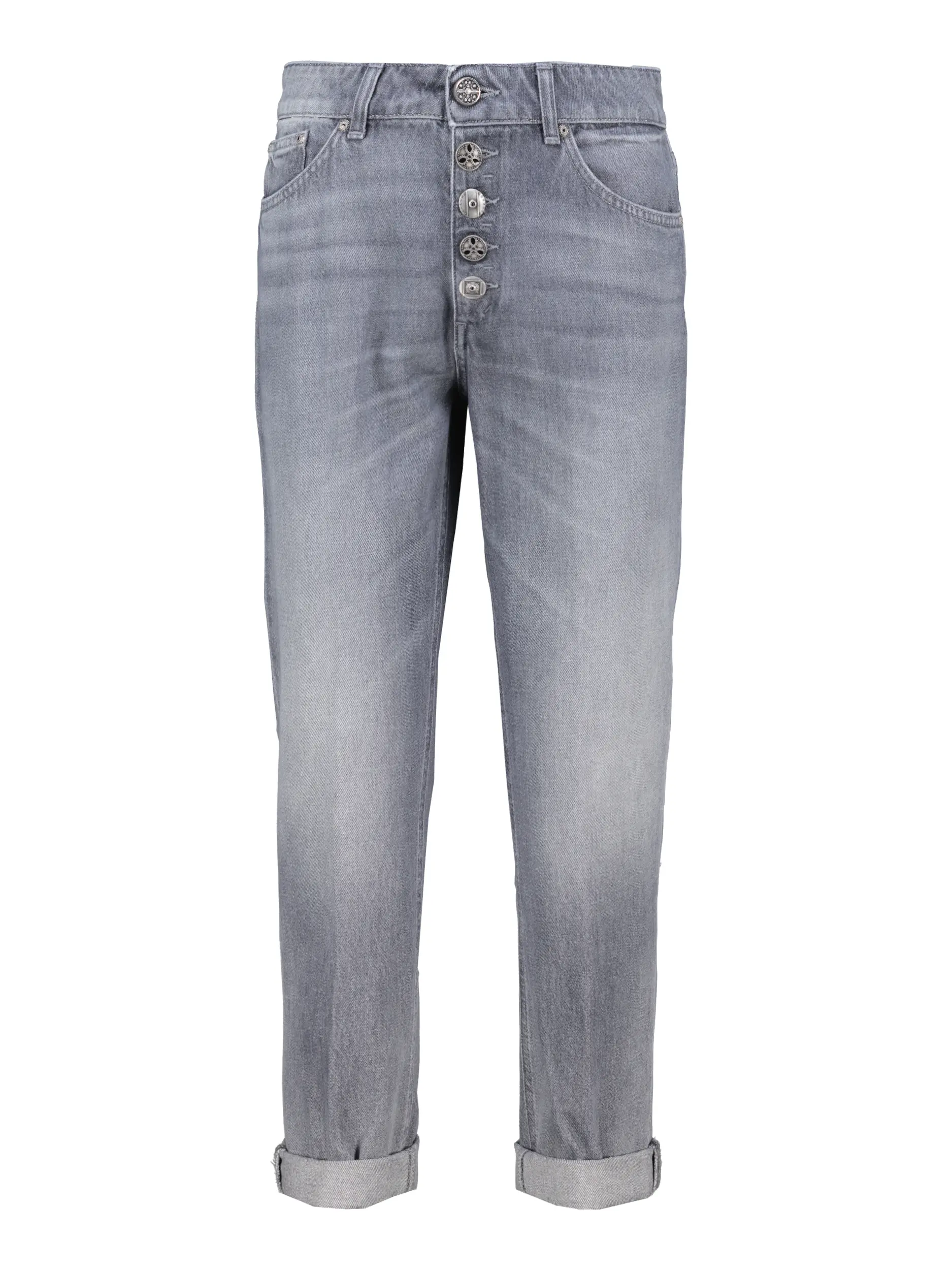 High Rise Loose Fit Jeans 'Koons' - Artikel Vorderseite - Farbe: Grau