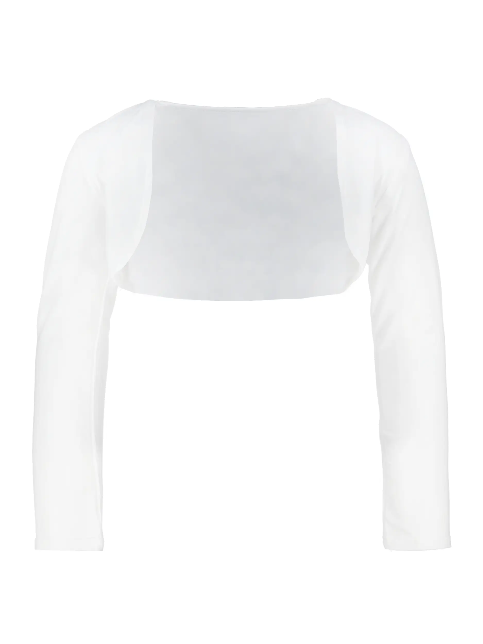 Mädchen Bolerojacke - Artikel Vorderseite - Farbe: Creme