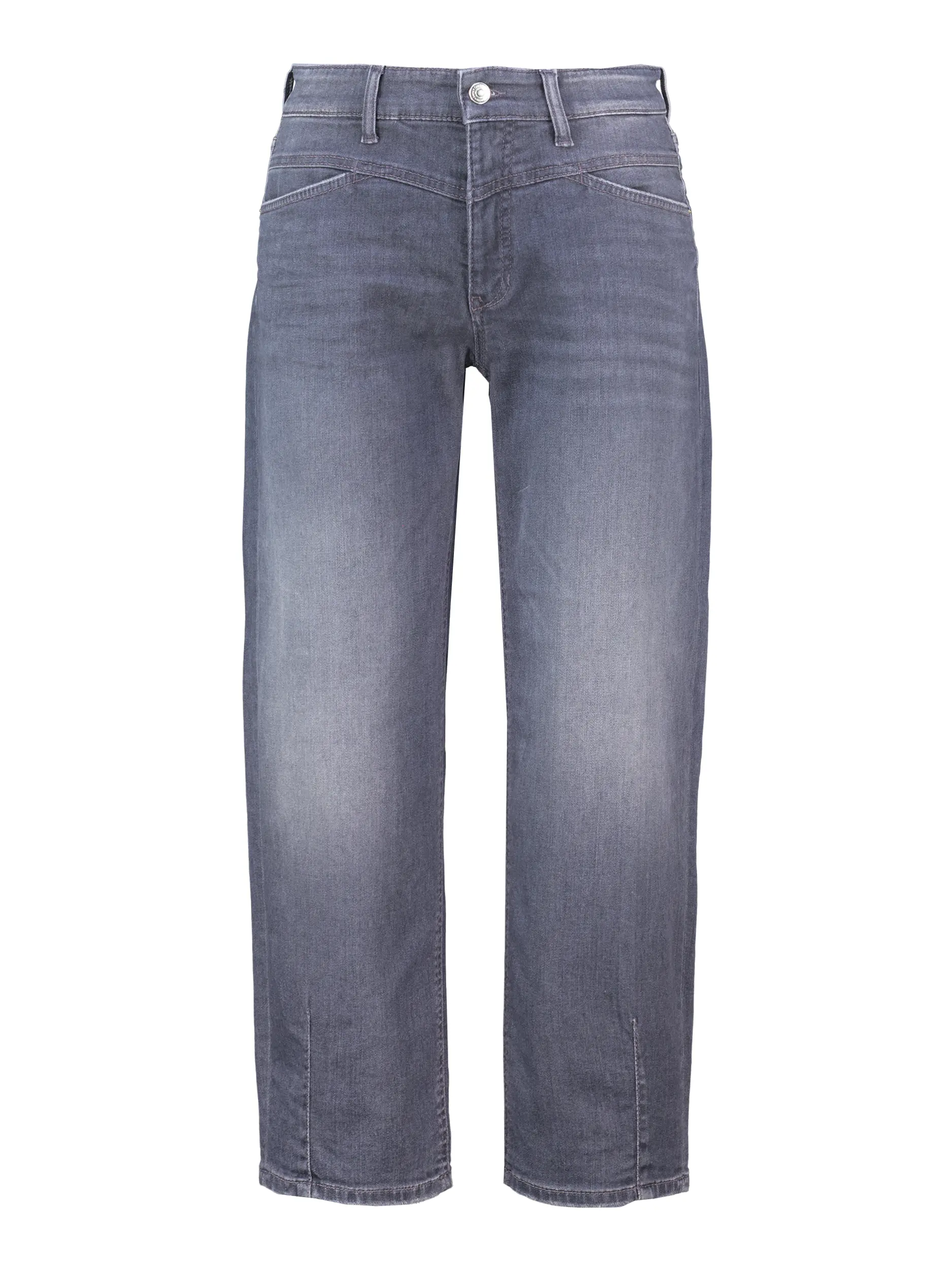 Mid Rise Barrel Jeans 'Elin' - Artikel Vorderseite - Farbe: Grau
