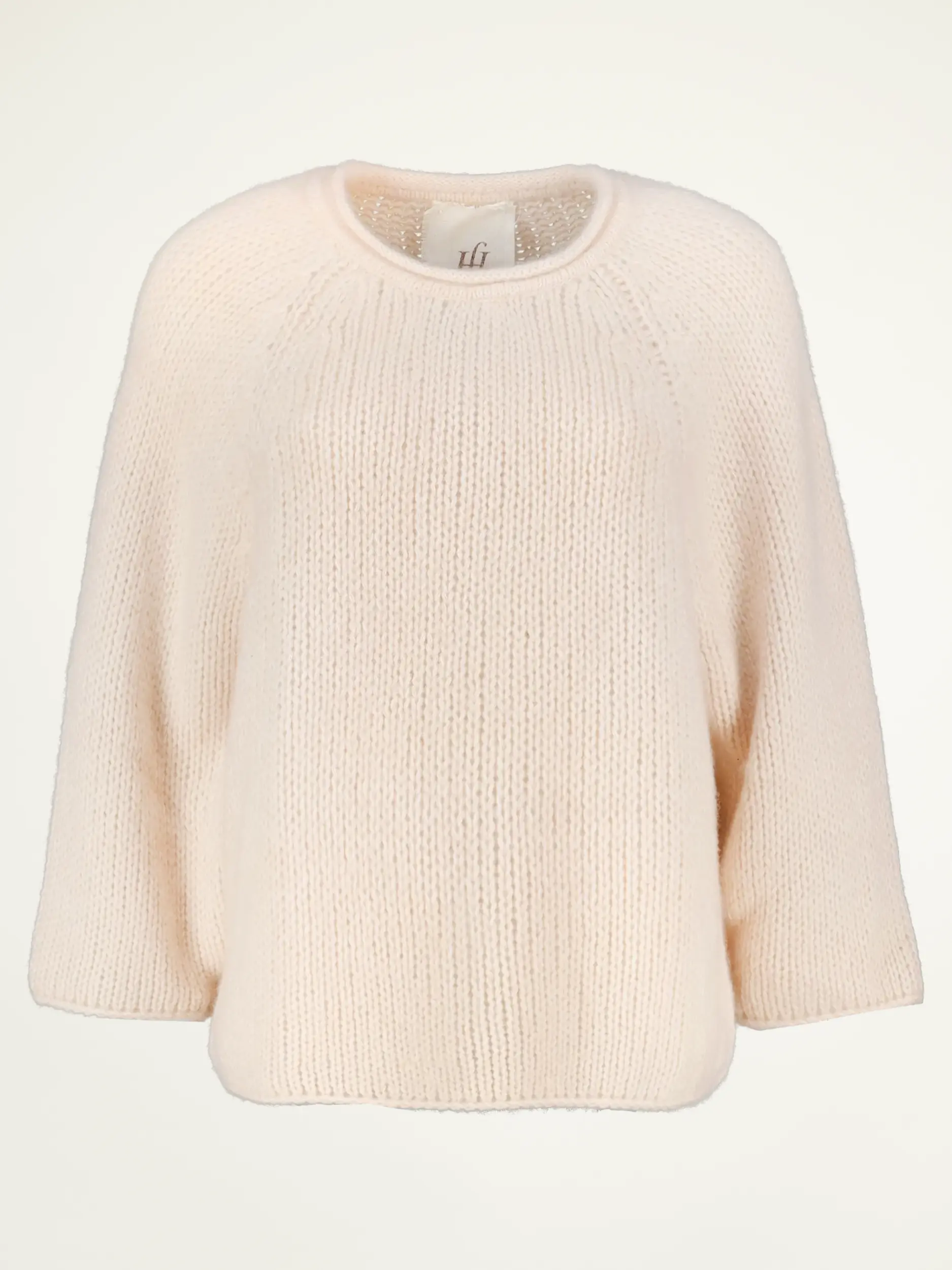 Pullover aus Kaschmir-Mix 3/4-Arm - Artikelansicht - Farbe: Beige