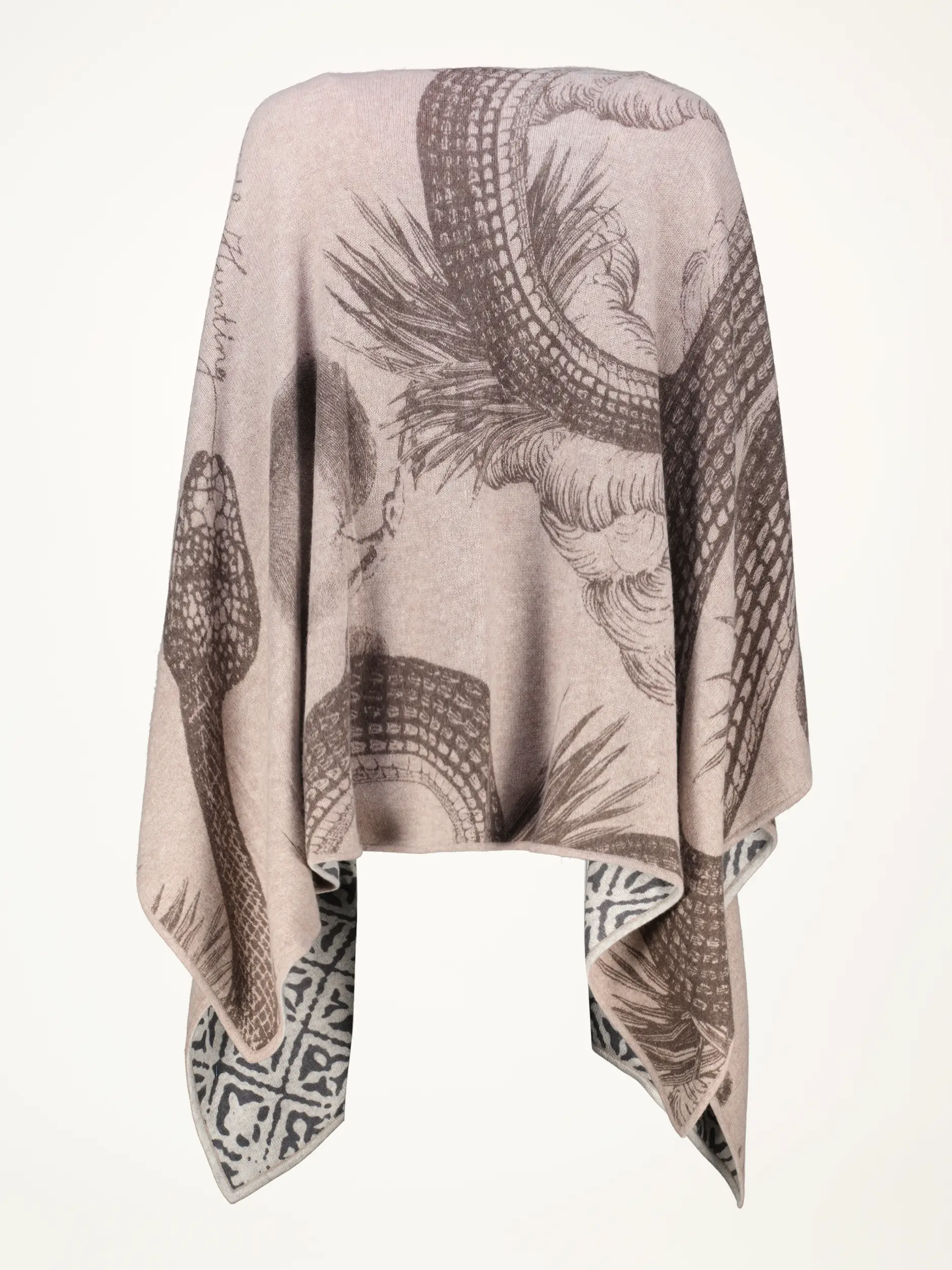 Cape - Artikel Rückseite - Farbe: Braun