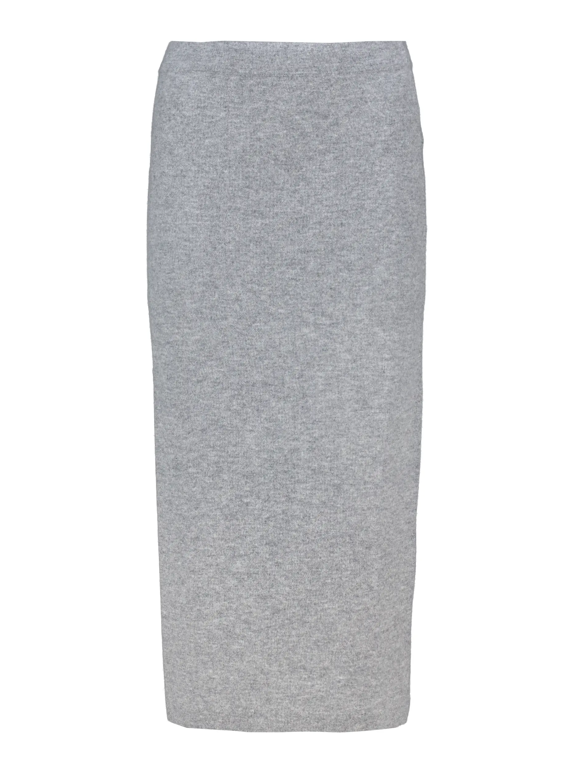Midi Wollrock - Artikel Vorderseite - Farbe: Grau