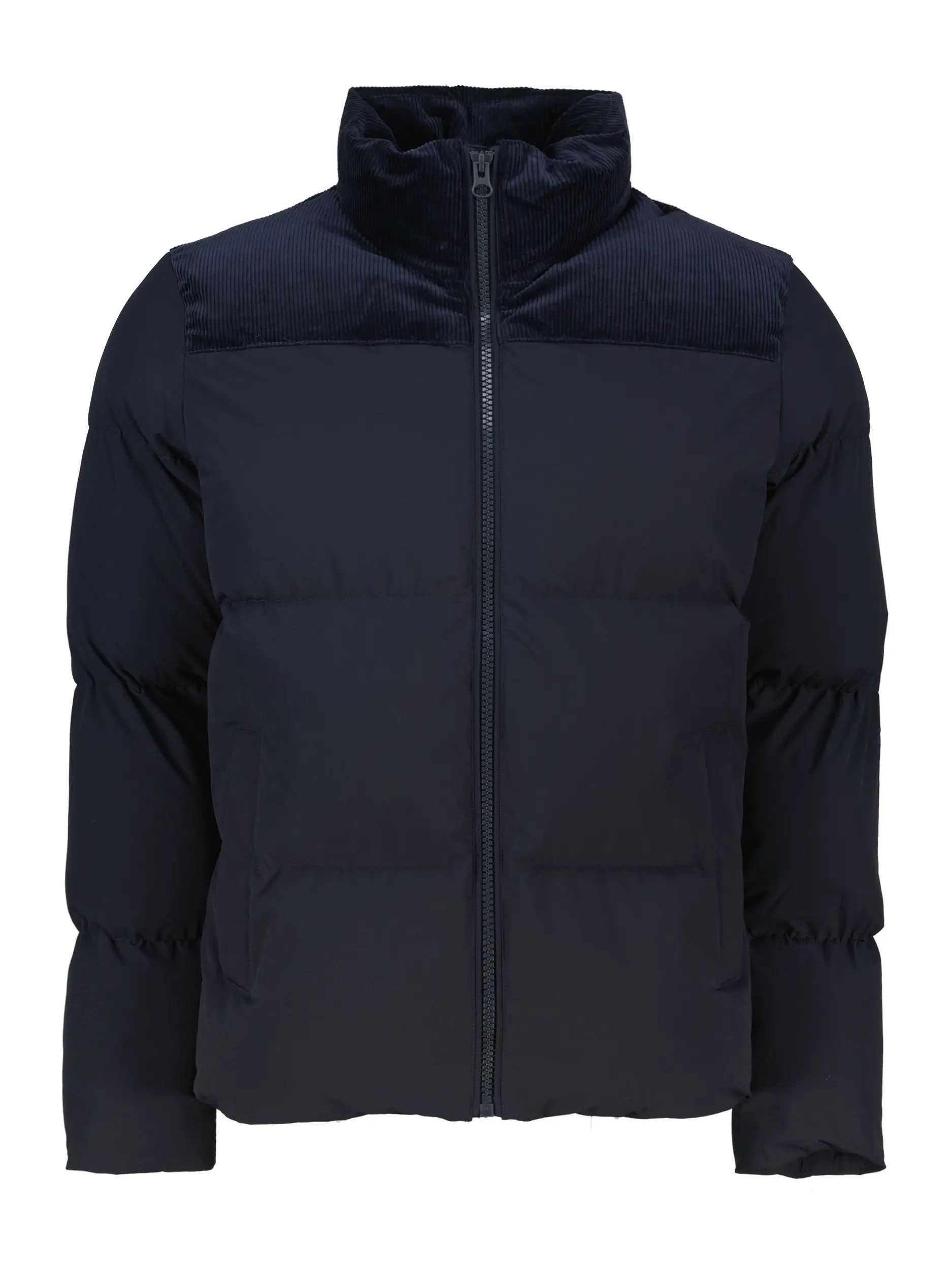 Wasserabweisende Steppjacke - Artikel Vorderseite - Farbe: Blau
