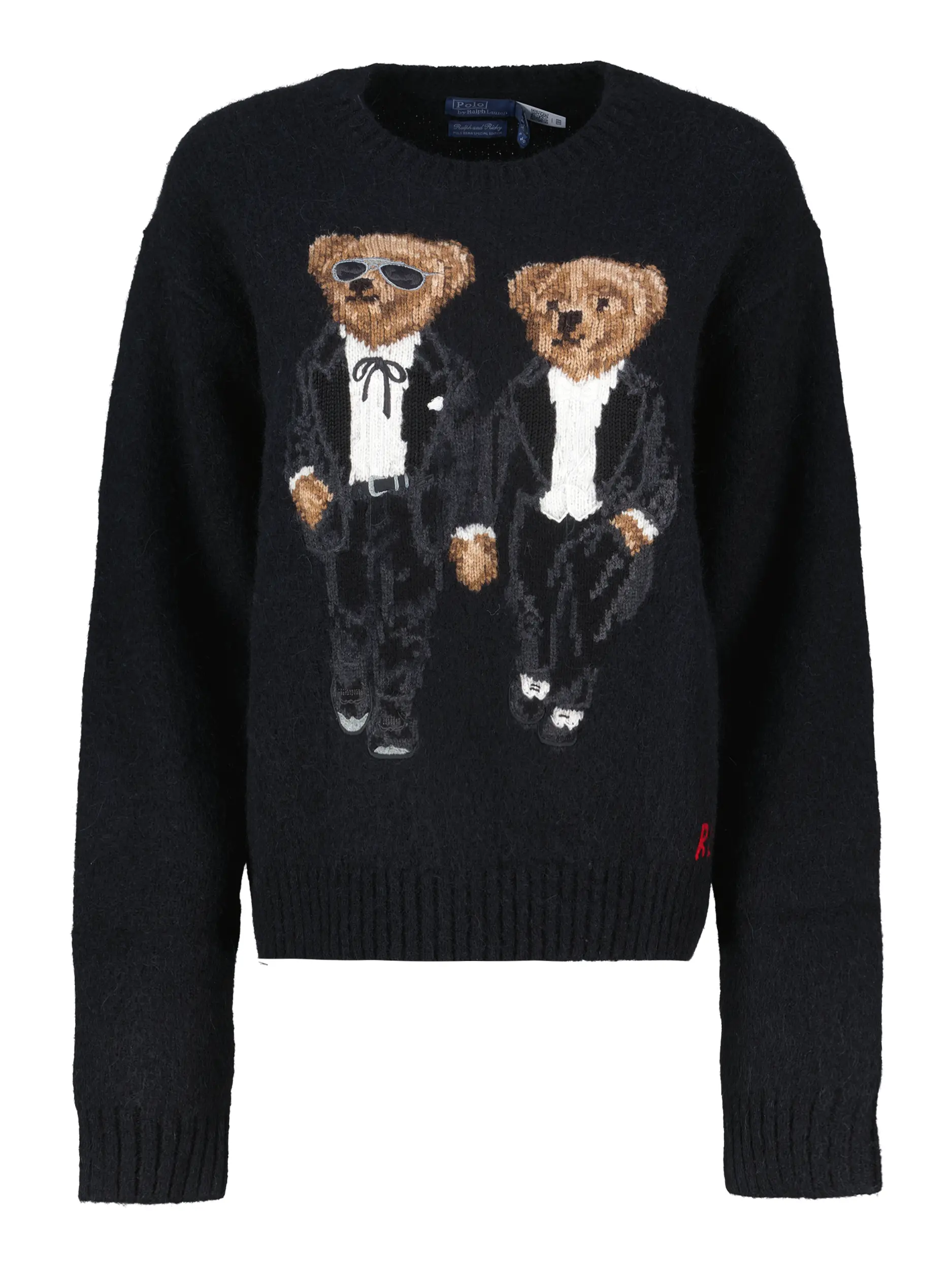 Polo Bear Special Edition Pullover - Artikel Vorderseite - Farbe: Schwarz