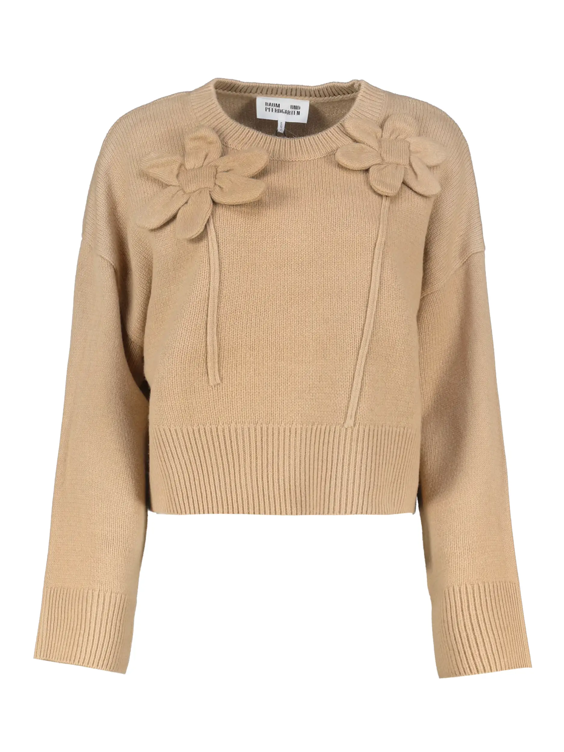 Pullover langarm - Artikel Vorderseite - Farbe: Braun