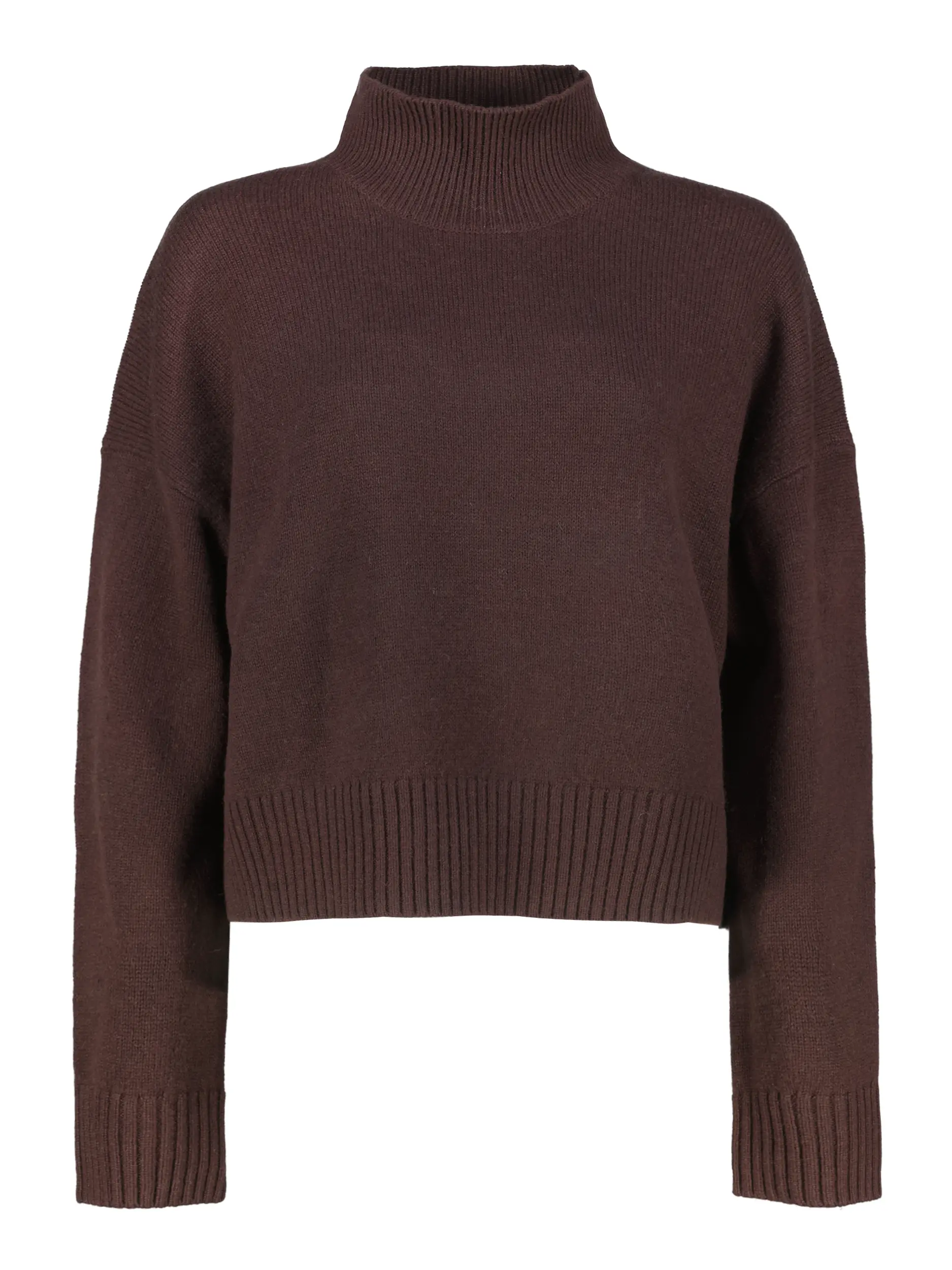Pullover aus Kaschmir langarm - Artikel Vorderseite - Farbe: Braun