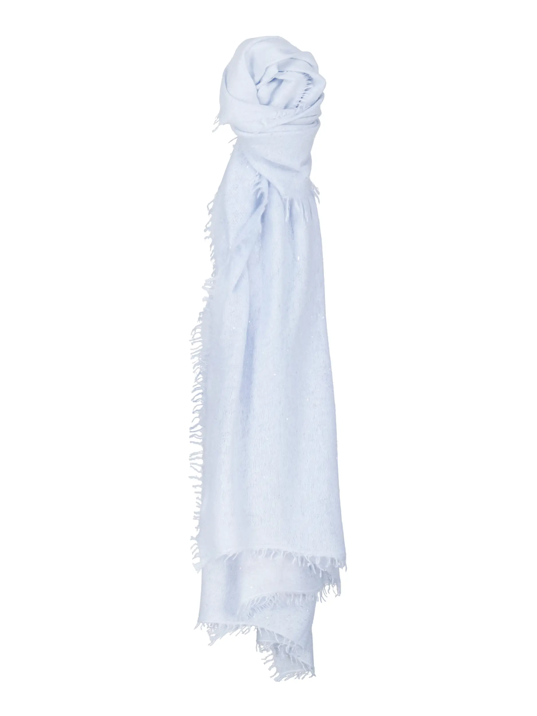 Schal mit Pailletten - Artikel Vorderseite - Farbe: Blau