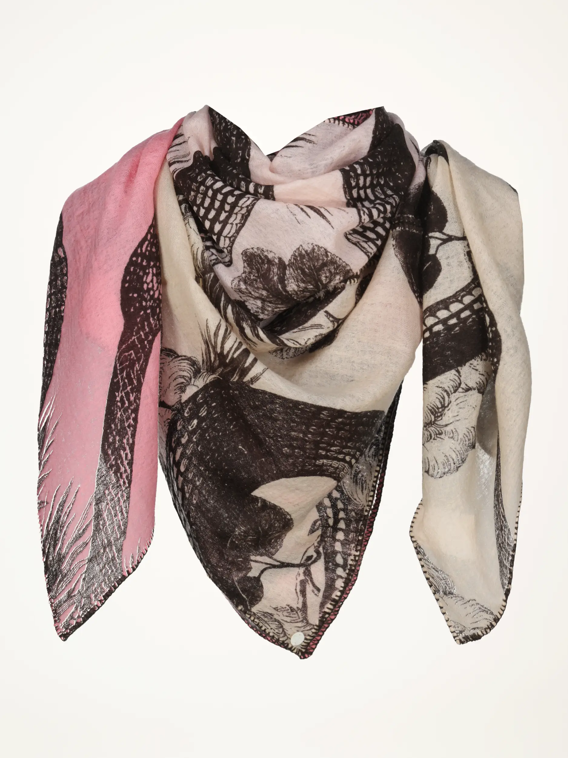 Kaschmirschal - Artikelansicht - Farbe: Rosa&Pink