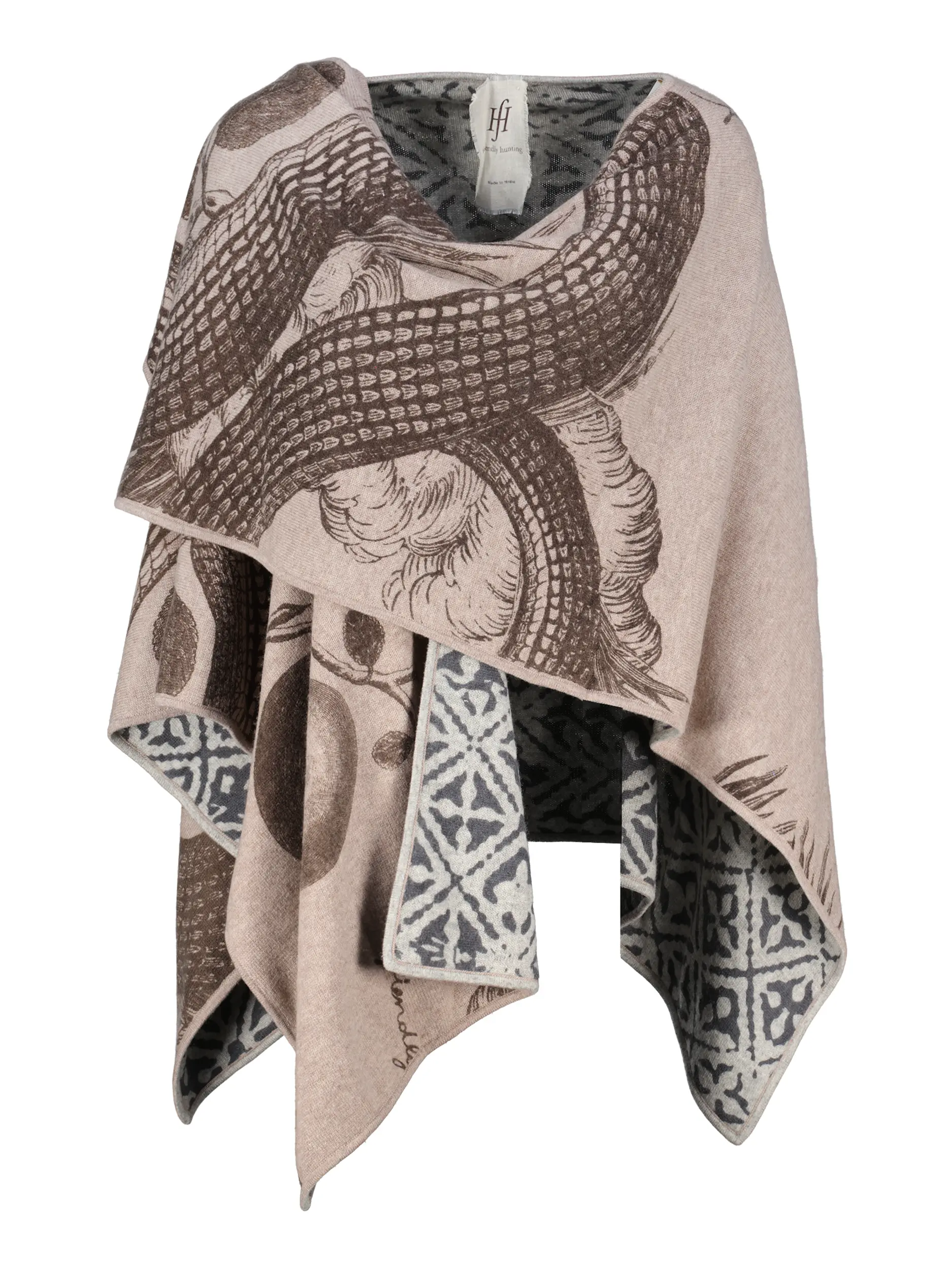 Cape - Artikel Vorderseite - Farbe: Braun