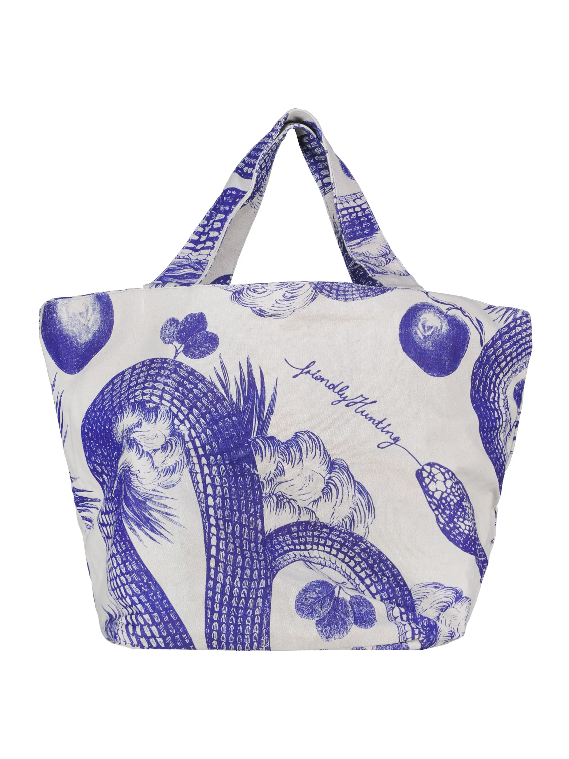 Canvas Wendetasche - Artikel Vorderseite - Farbe: Blau