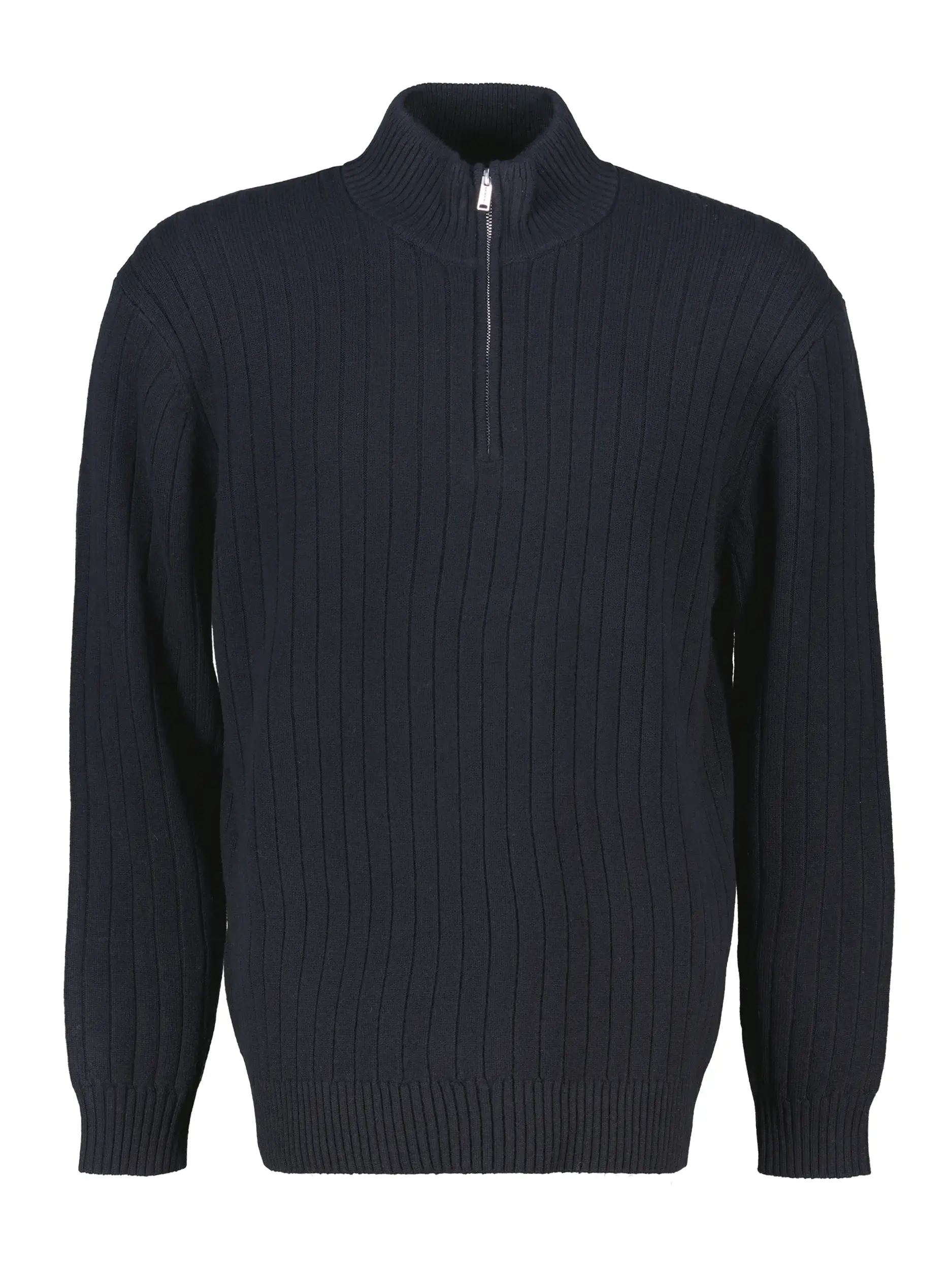 Pullover aus Woll-Mix langarm - Artikel Vorderseite - Farbe: Blau